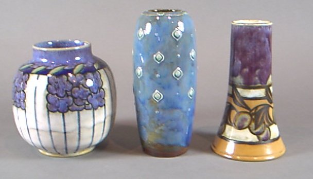 A Royal Doulton ovoid stoneware vase