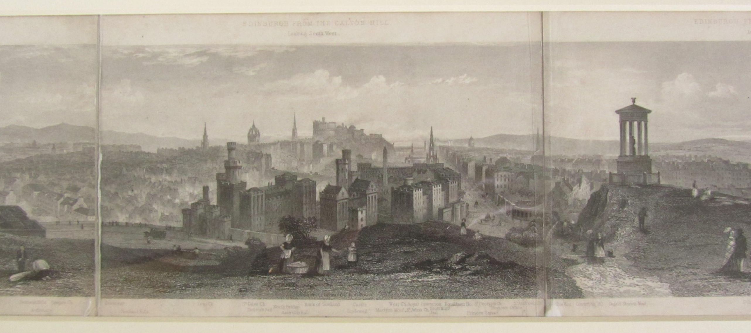 Edinburgh panorama - Steuart, T.