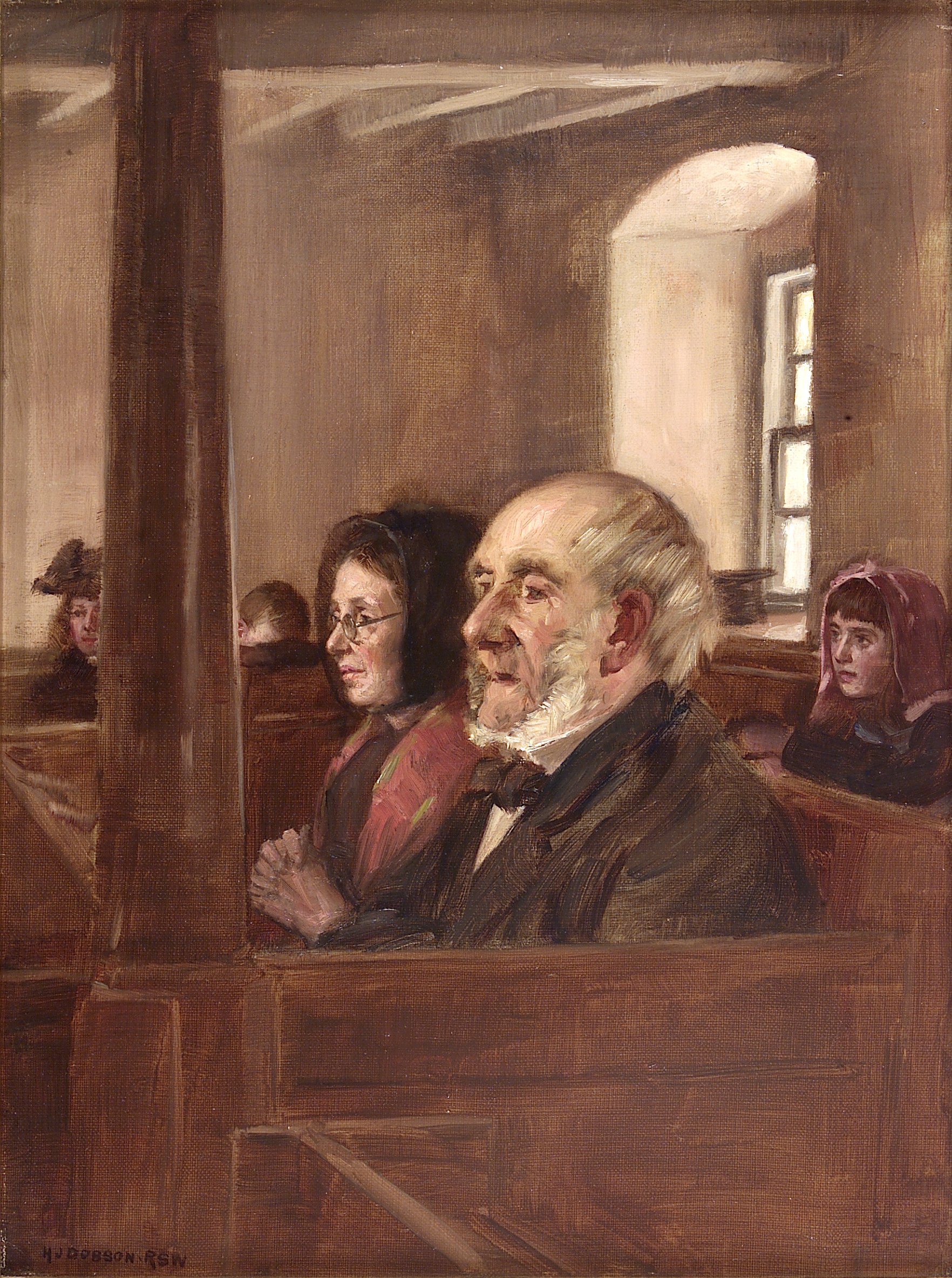 HENRY JOHN DOBSON R.S.W (1858-1928)