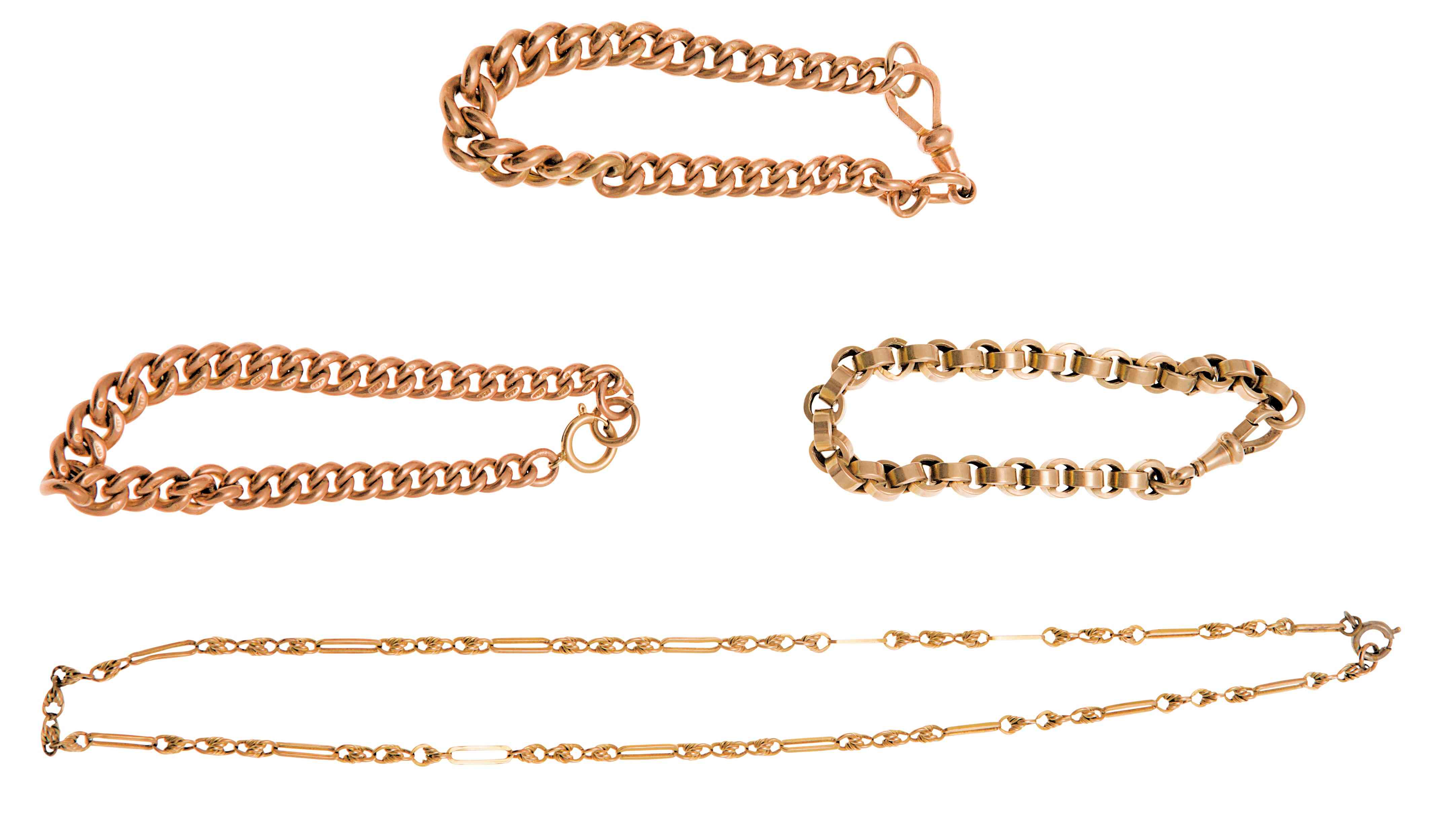 A collection of bracelets