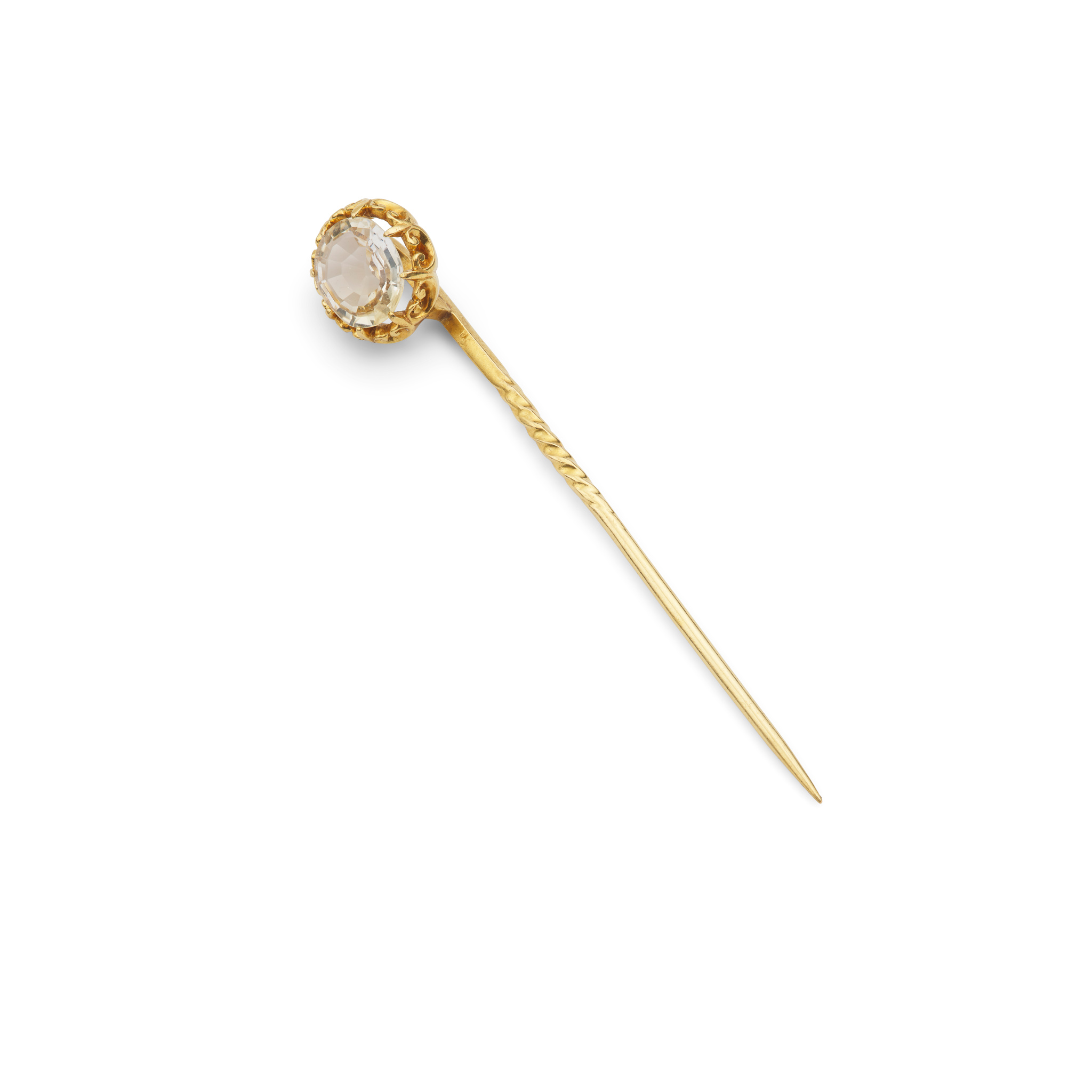 A 19th century diamond stickpin