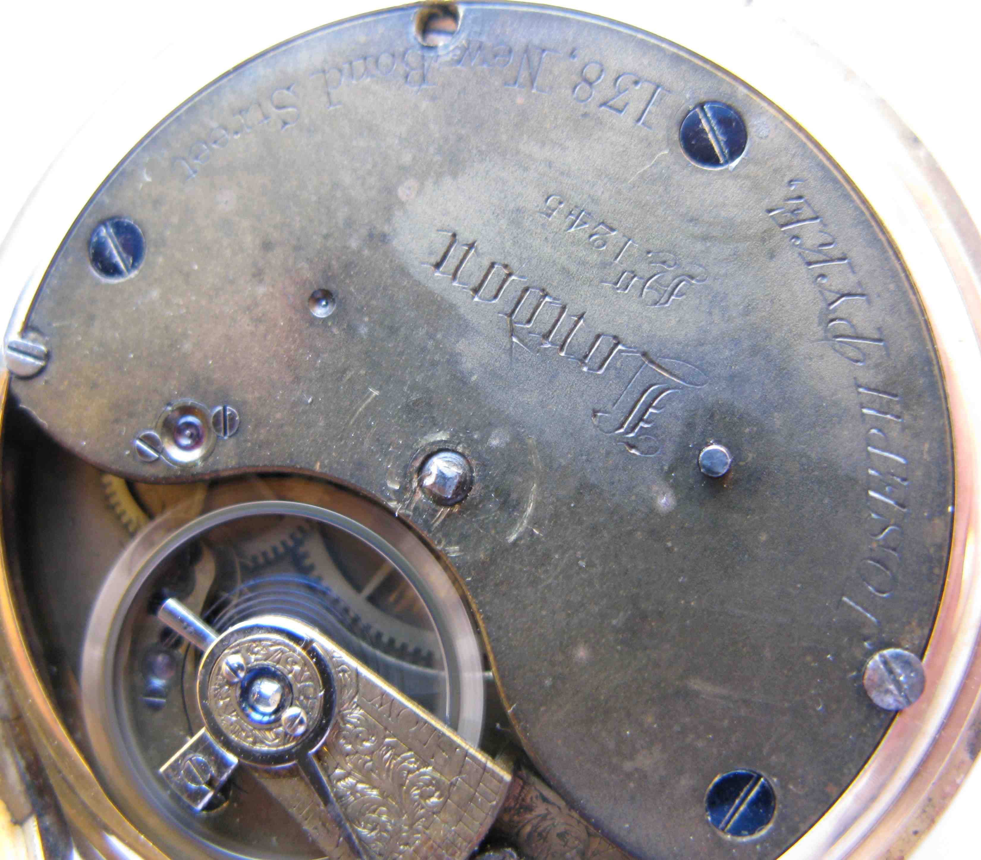 Two 18ct gold demi hunter cased pocket watches