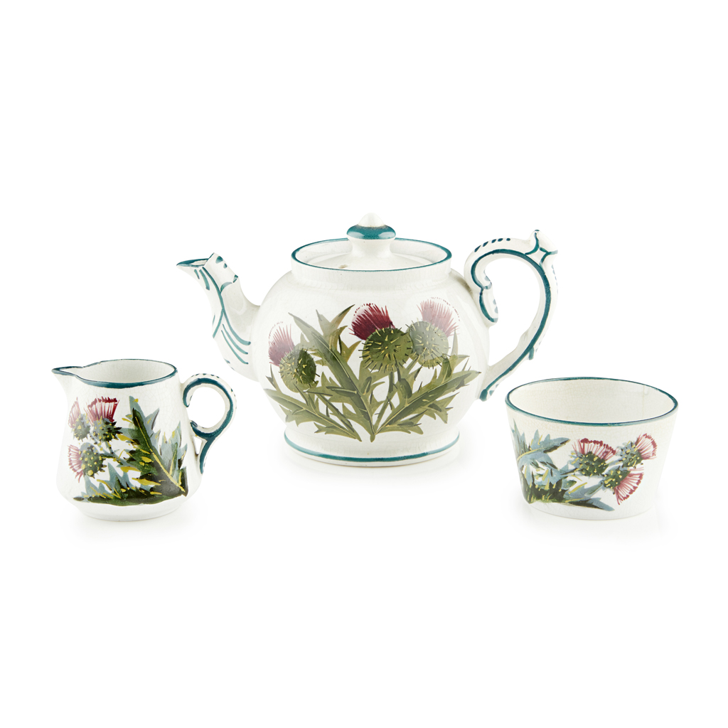 A WEMYSS WARE PART TEA SERVICE