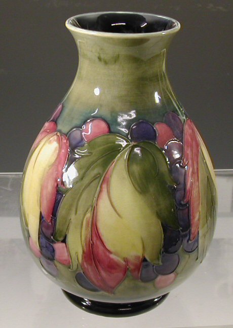 A Moorcroft baluster vase