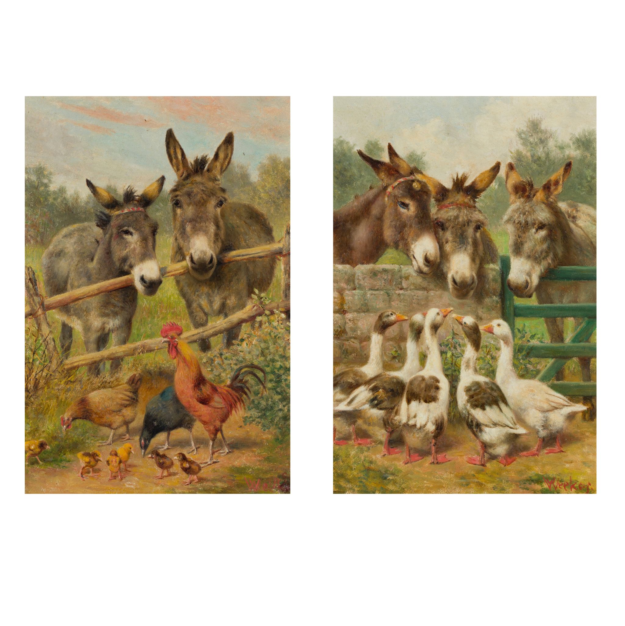 WILLIAM WEEKES (BRITISH 1856-1909)