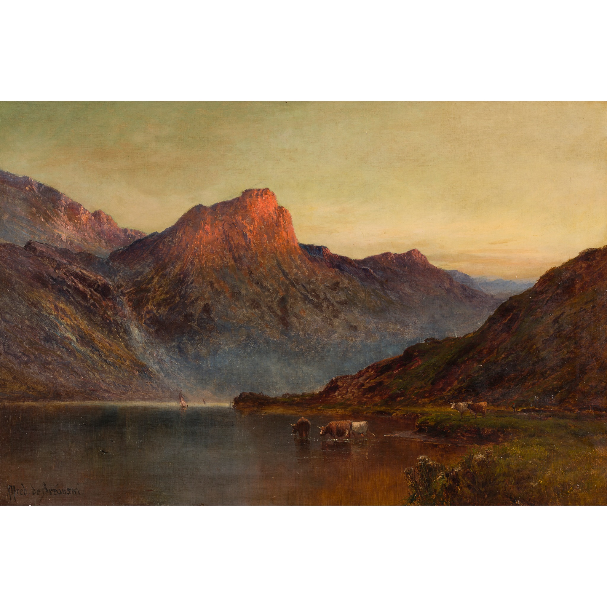 ALFRED DE BREANSKI SENIOR (BRITISH 1852-1928)