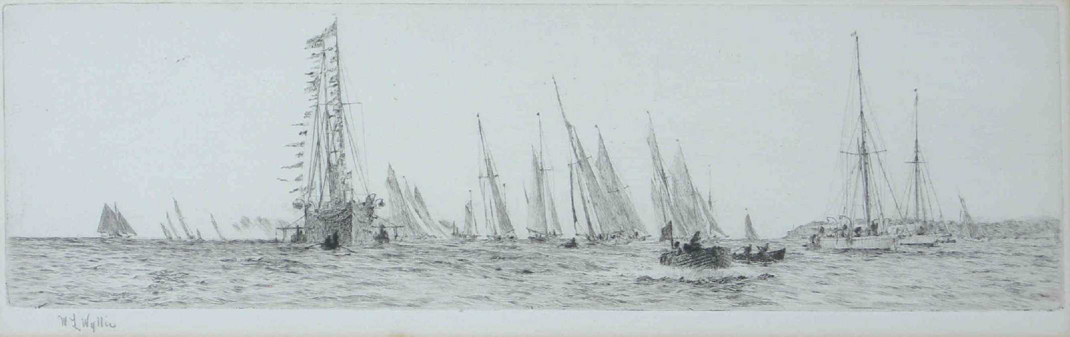 WILLIAM LIONEL WYLLIE R.A. (BRITISH 1851-1931)