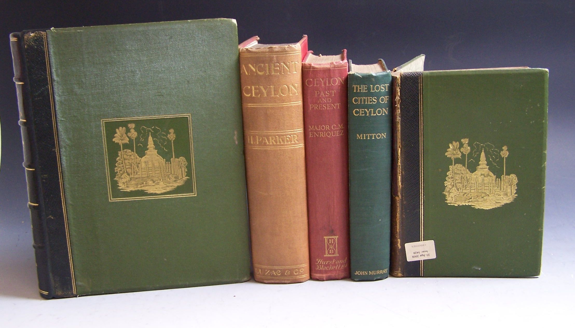 Ceylon - Cave, Henry W.