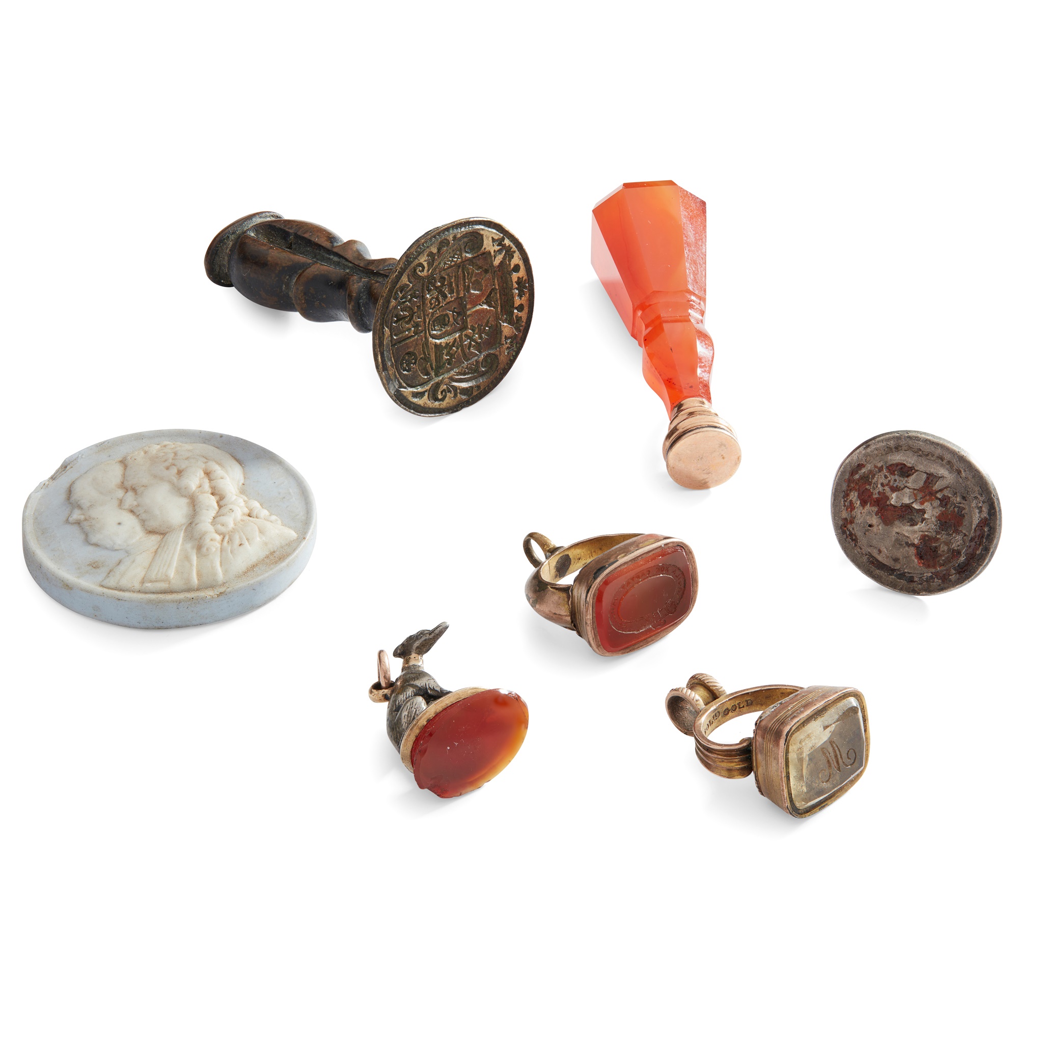 A collection of 17th-Century and later seals