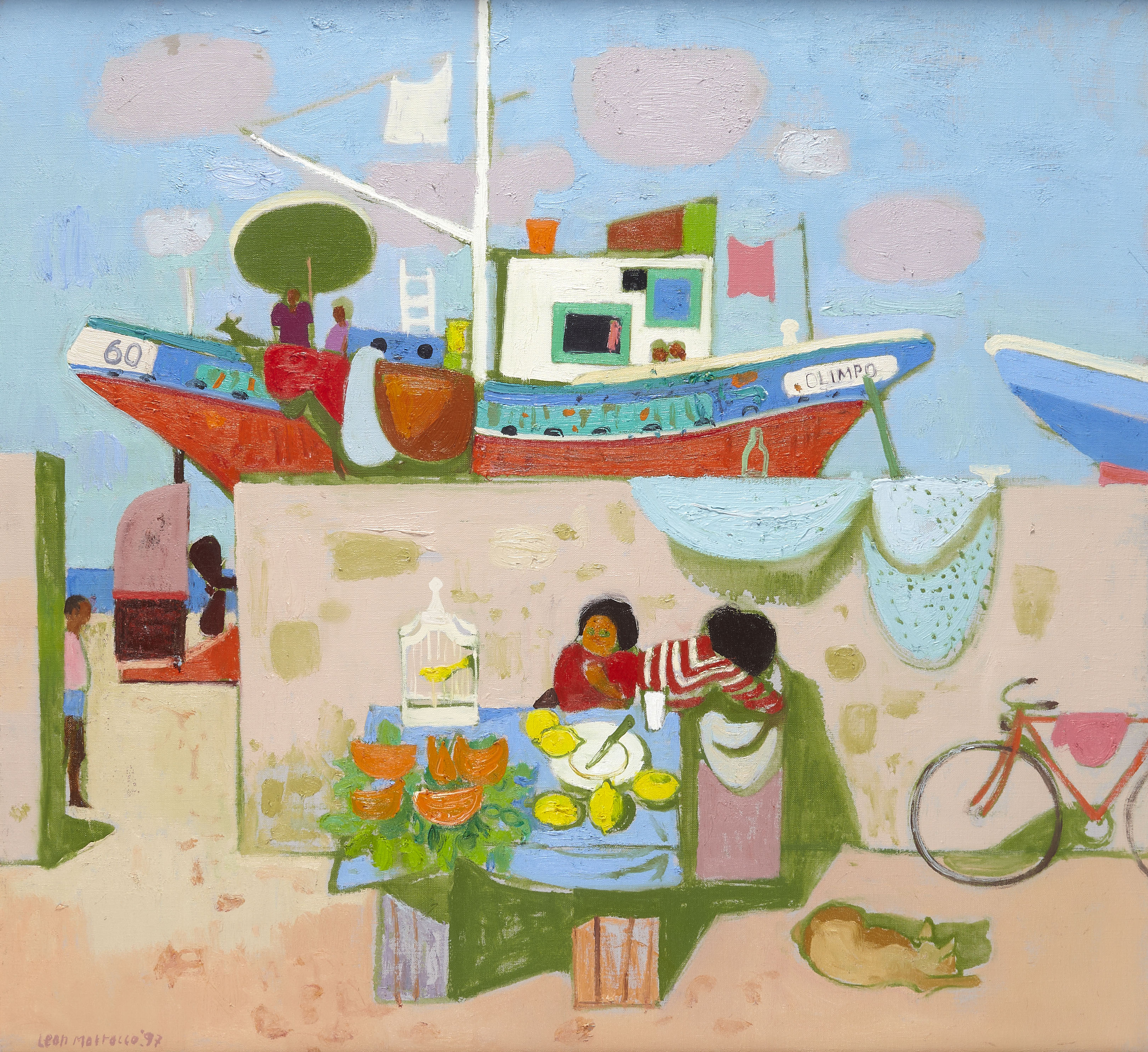 LEON MORROCCO R.S.A., R.G.I (SCOTTISH B.1942)