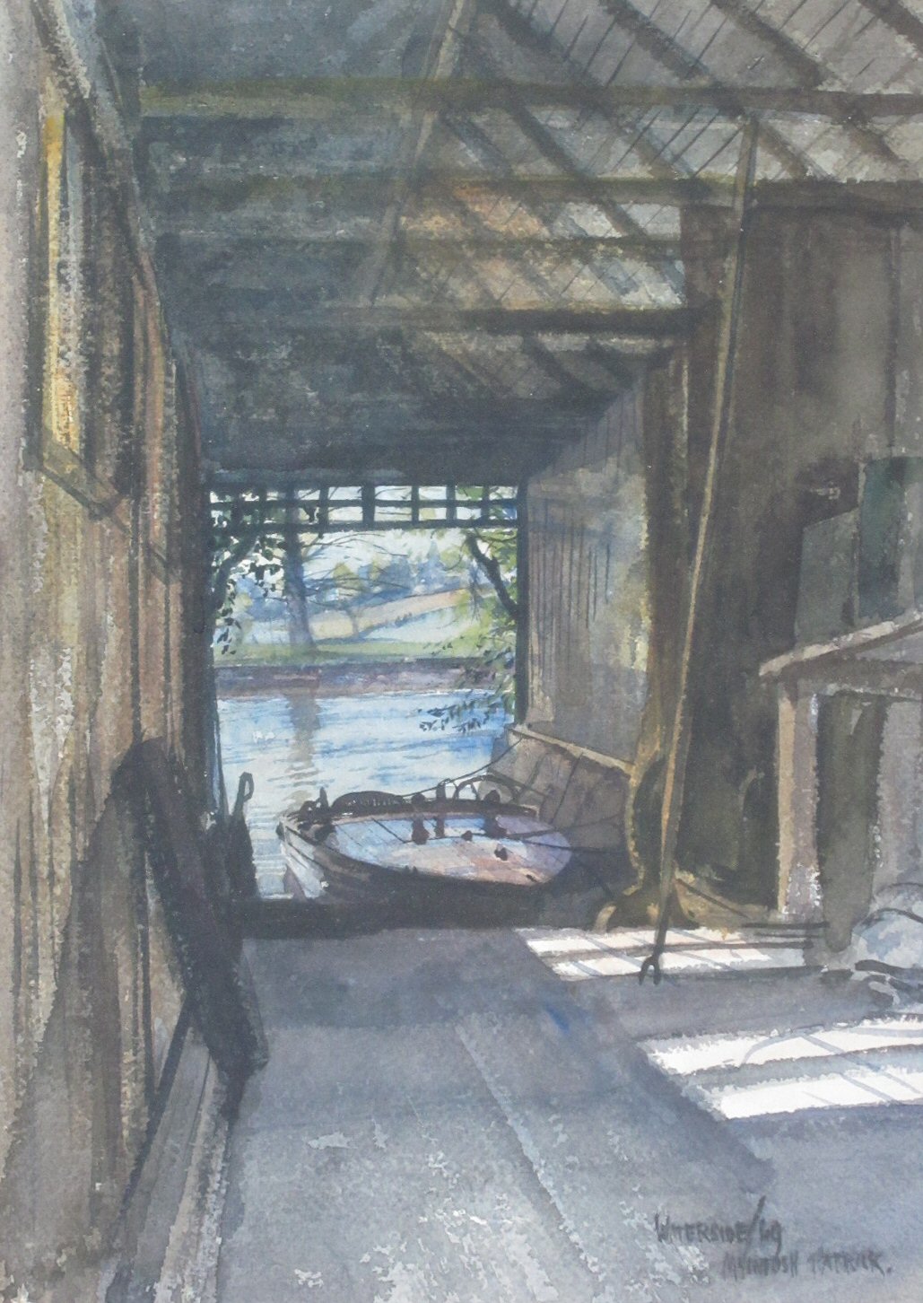 JAMES MCINTOSH PATRICK R.S.A, A.R.E., R.O.I., R.G.I. (SCOTTISH 1907-1998)