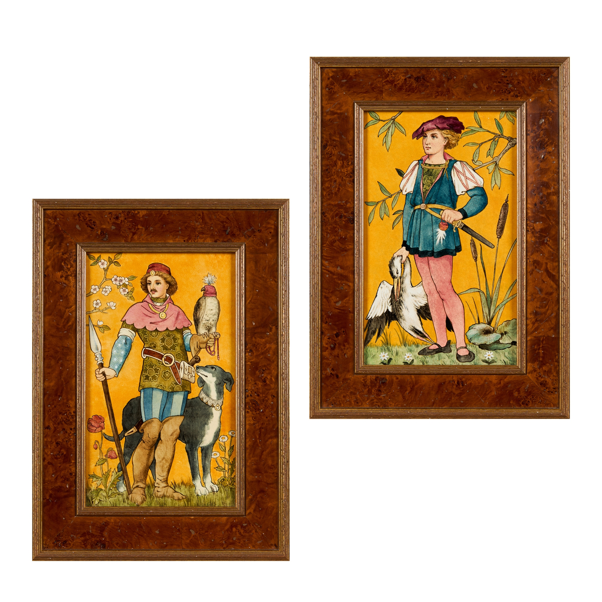 ATTRIBUTED TO HENRY STACEY MARKS (1829-1898) FOR MINTONS
