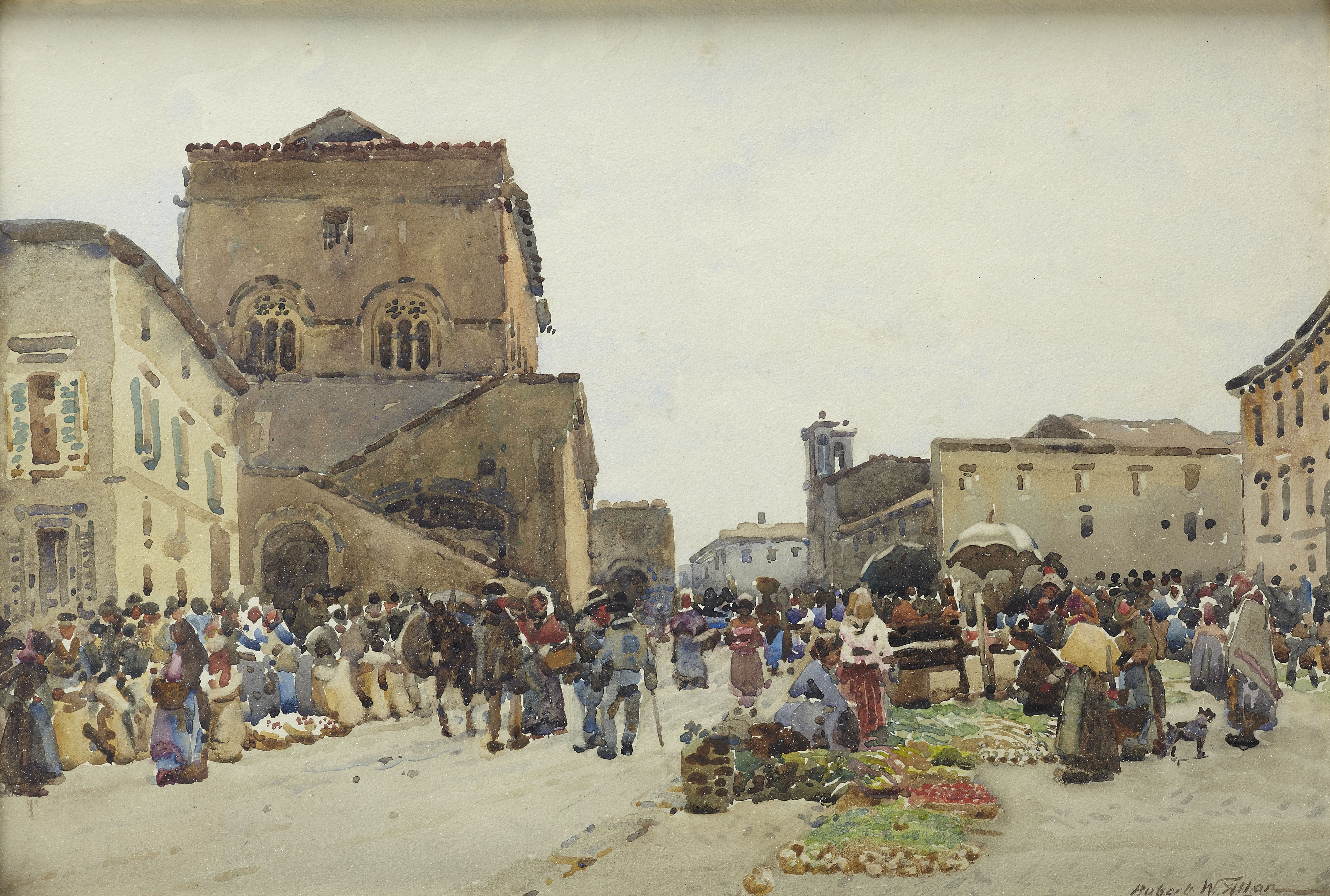 ROBERT WEIR ALLAN R.S.W., N.E.A.C., V.P.R.W.S. (SCOTTISH 1851-1942)