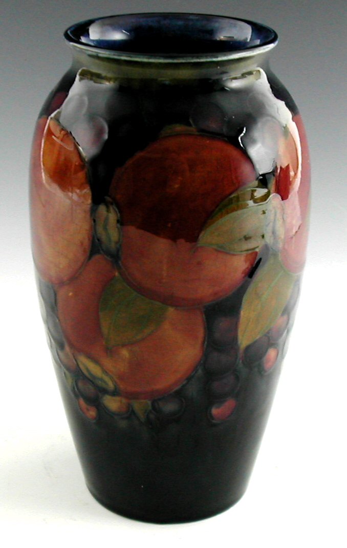 A Moorcroft tapering vase,