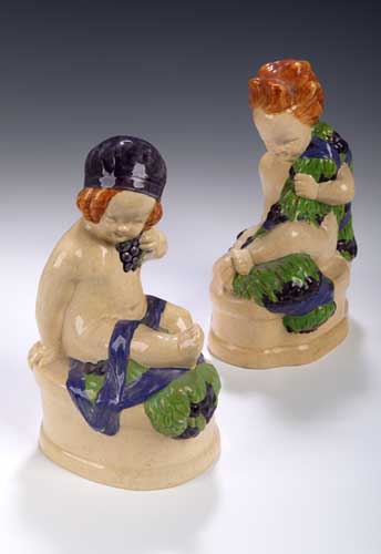 Two Ashtead pottery figures by Phoebe Stabler,