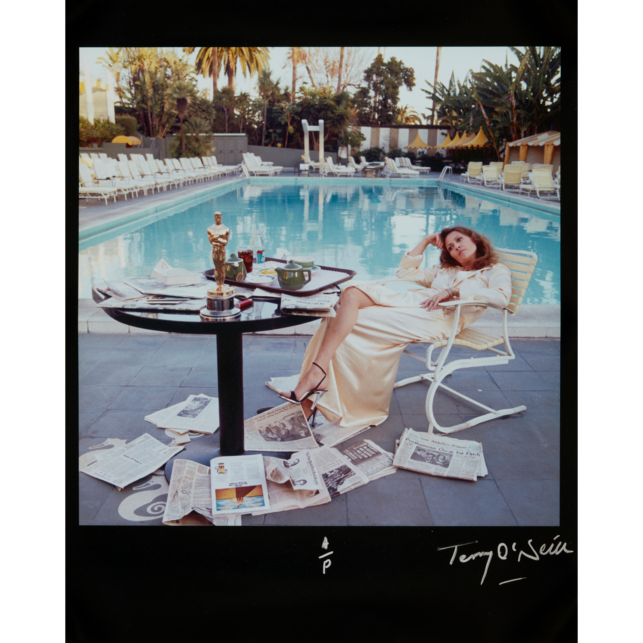 TERRY O'NEILL C.B.E. (BRITISH 1938-2019)