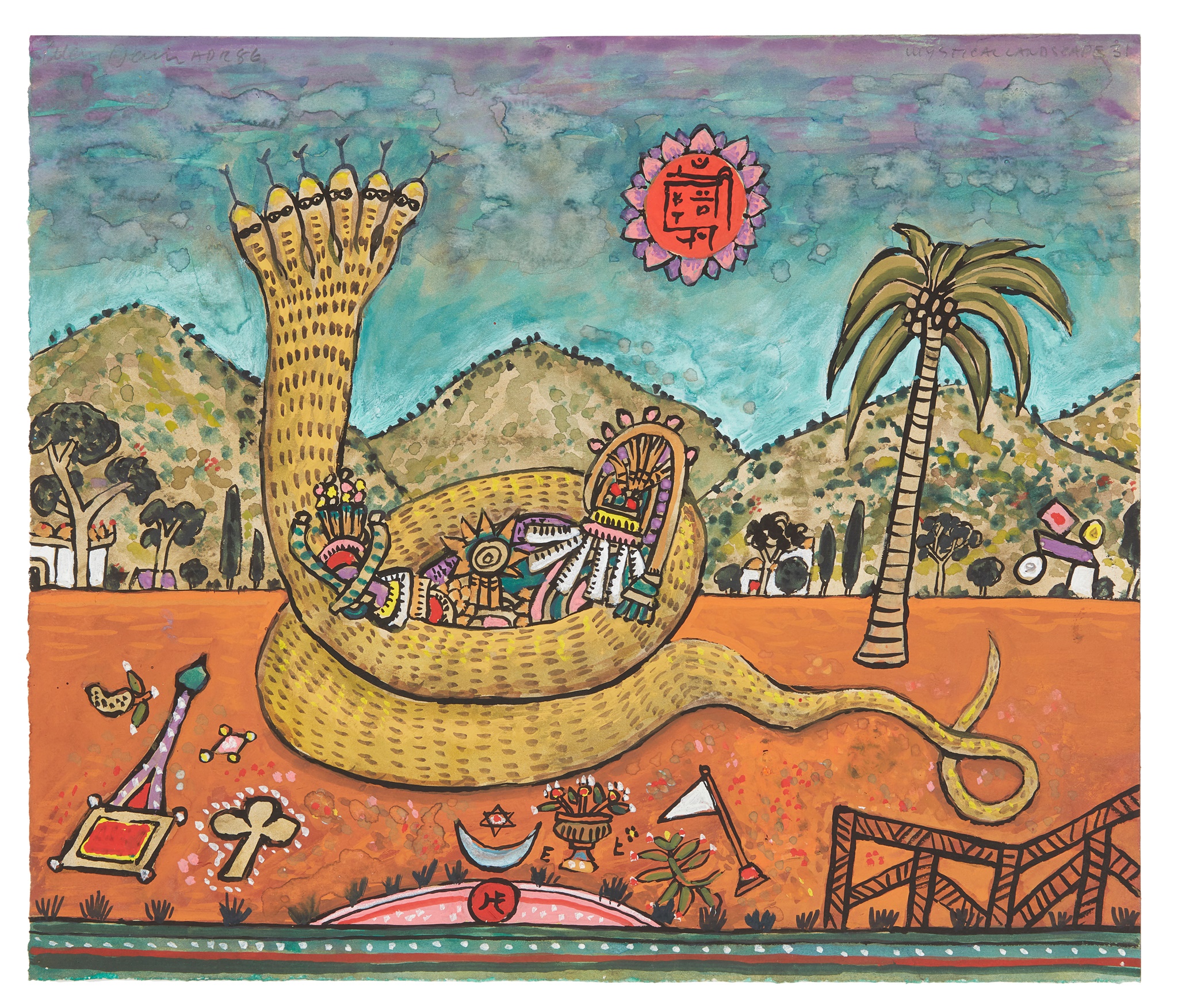 ALAN DAVIE C.B.E., R.A., H.R.S.A. (BRITISH 1920-2014)