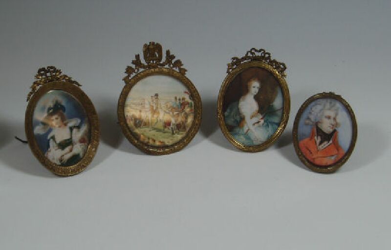 A group of portrait miniatures