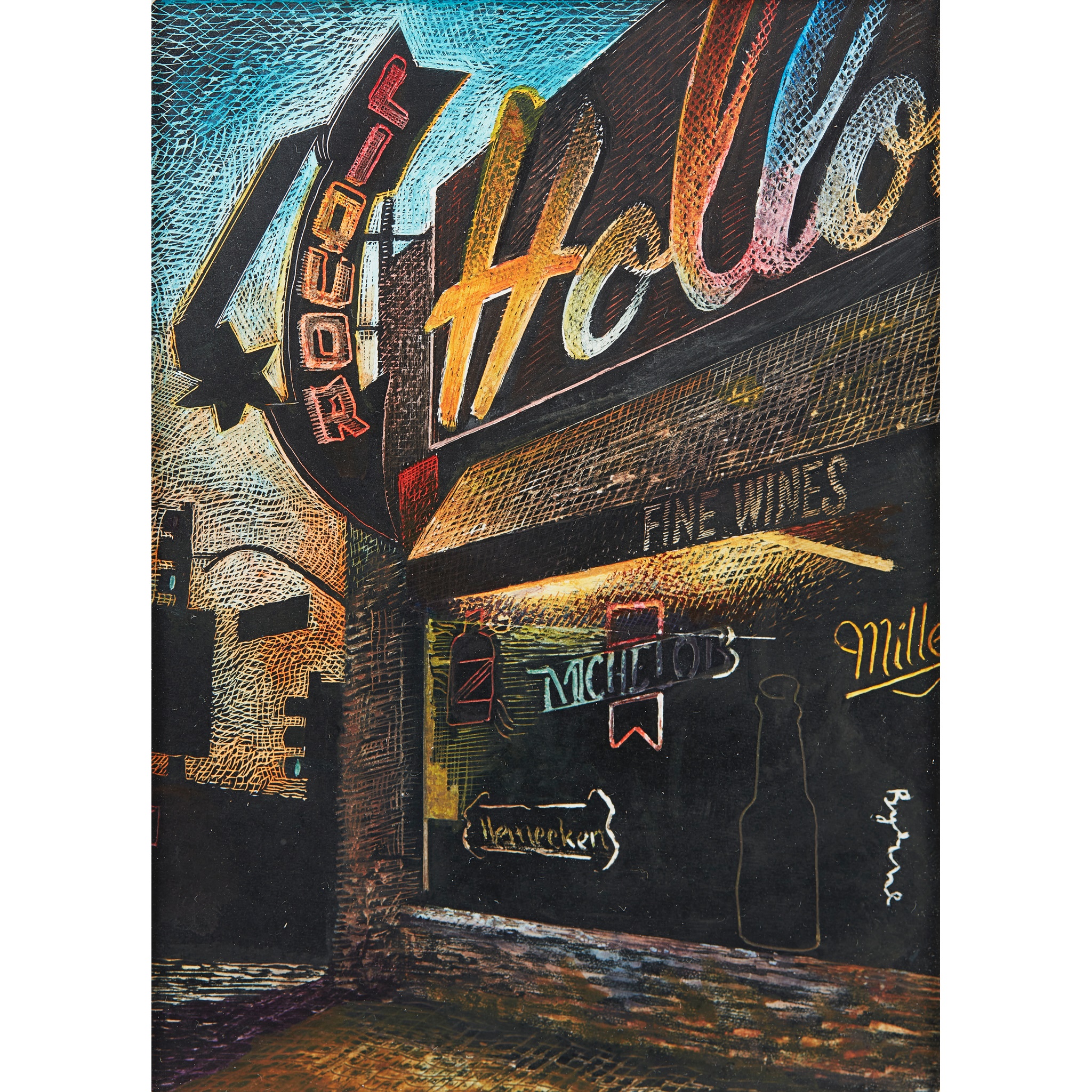 JOHN BYRNE R.S.A. (SCOTTISH 1940 - 2023)