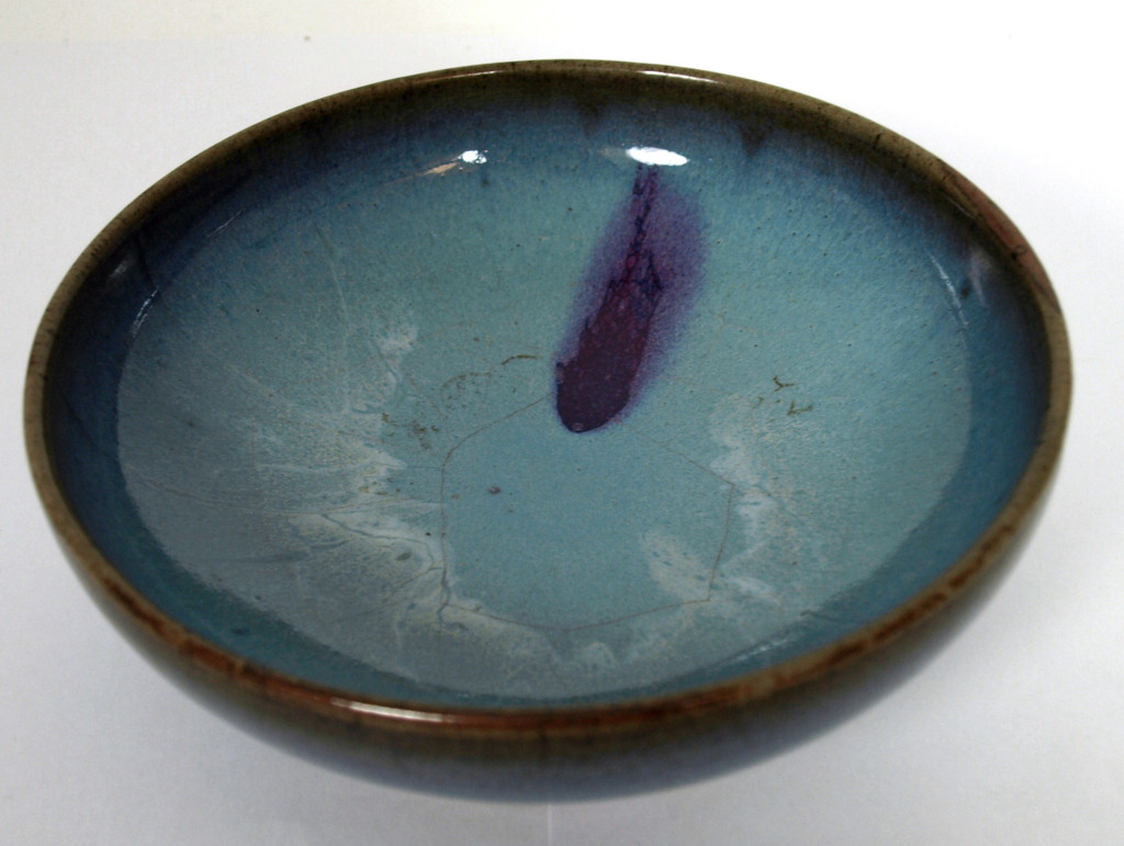 A CHINESE JUN-GLAZED BOWL