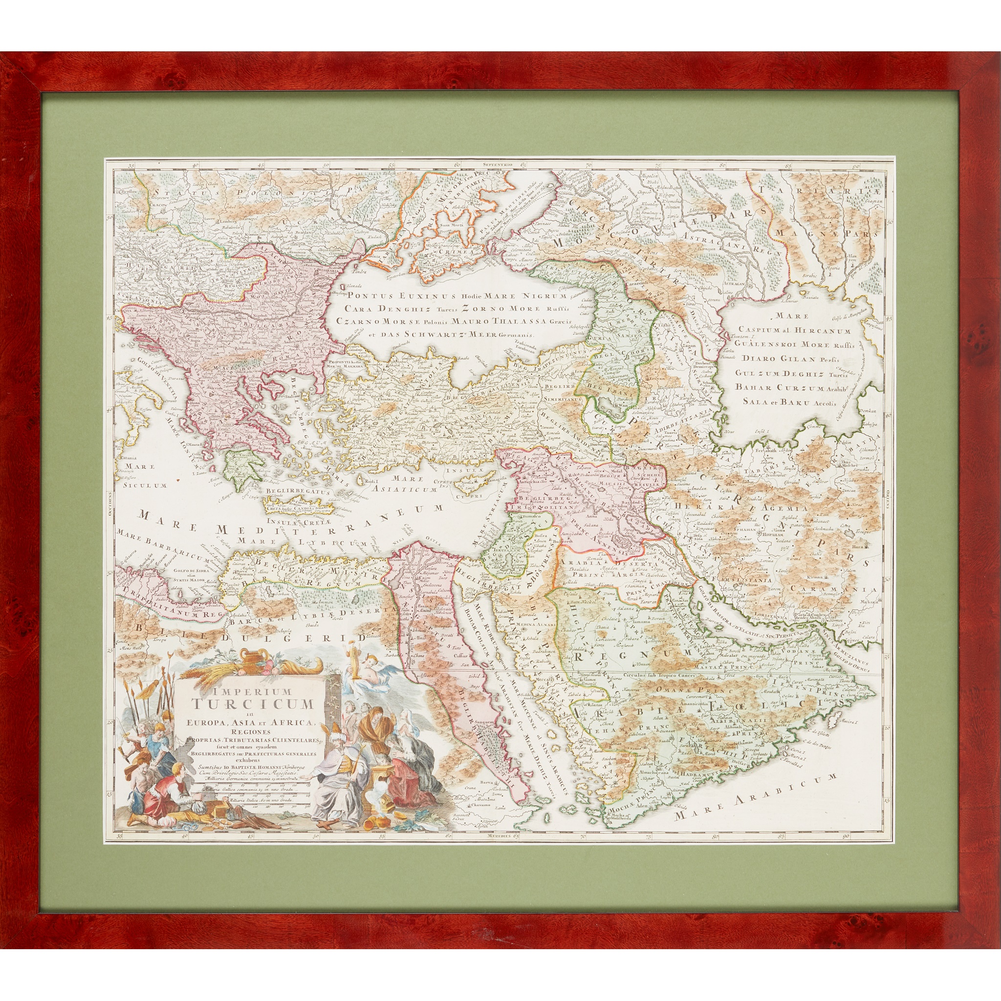 Homann, Johann Baptiste - Ottoman Empire