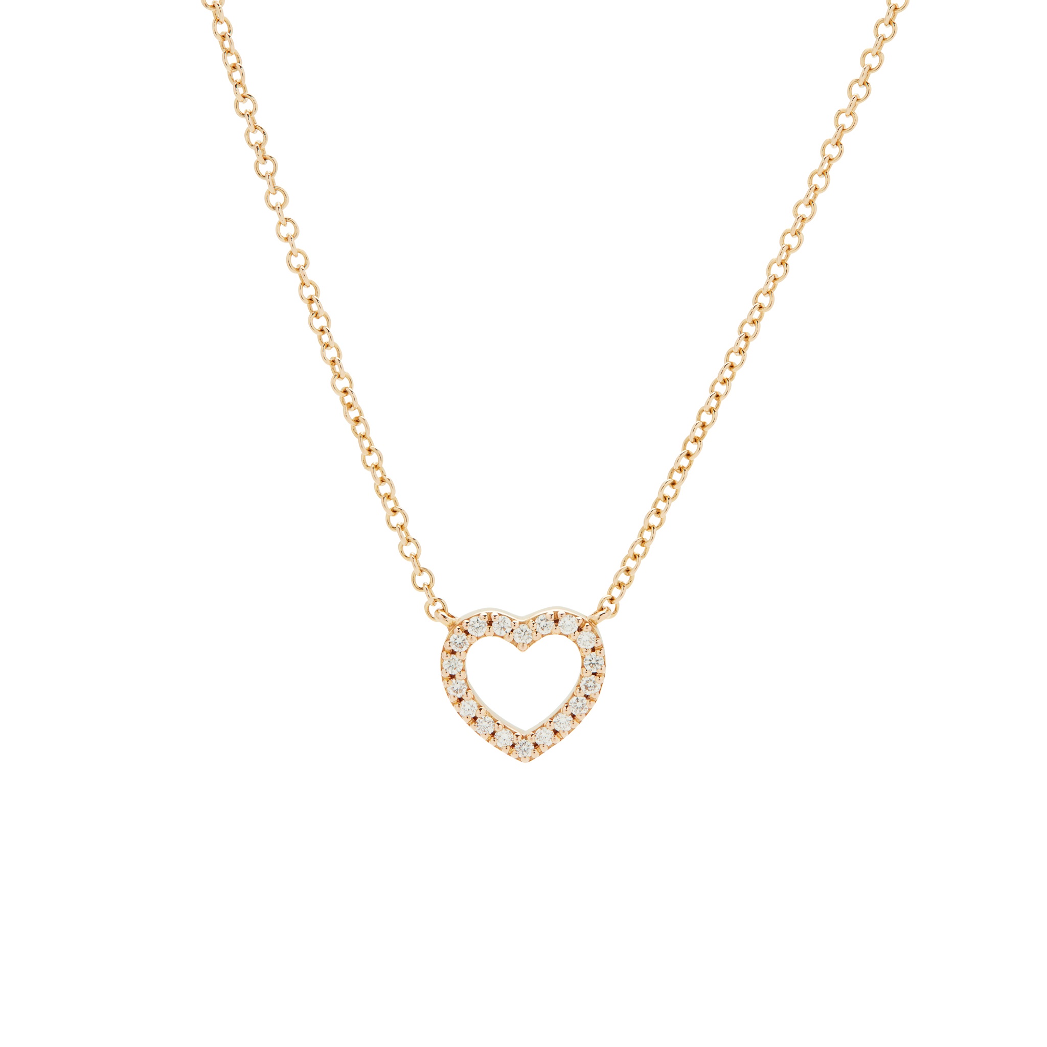 A diamond necklace, by Tiffany & Co.