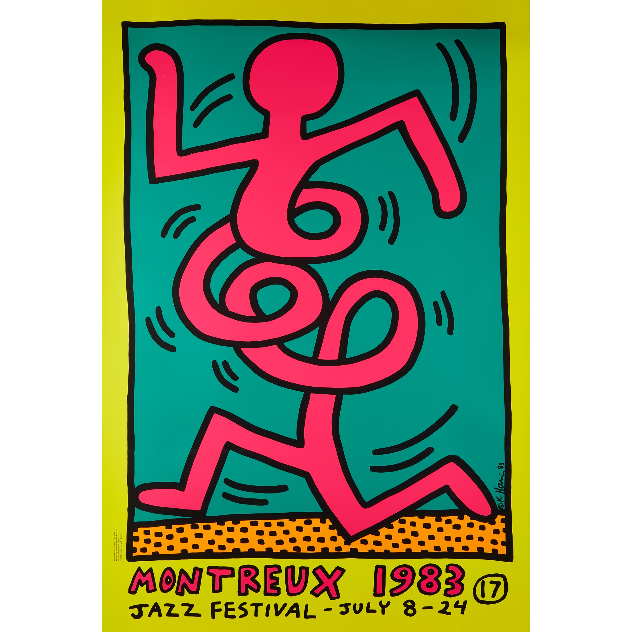 KEITH HARING (AMERICAN 1958-1990)