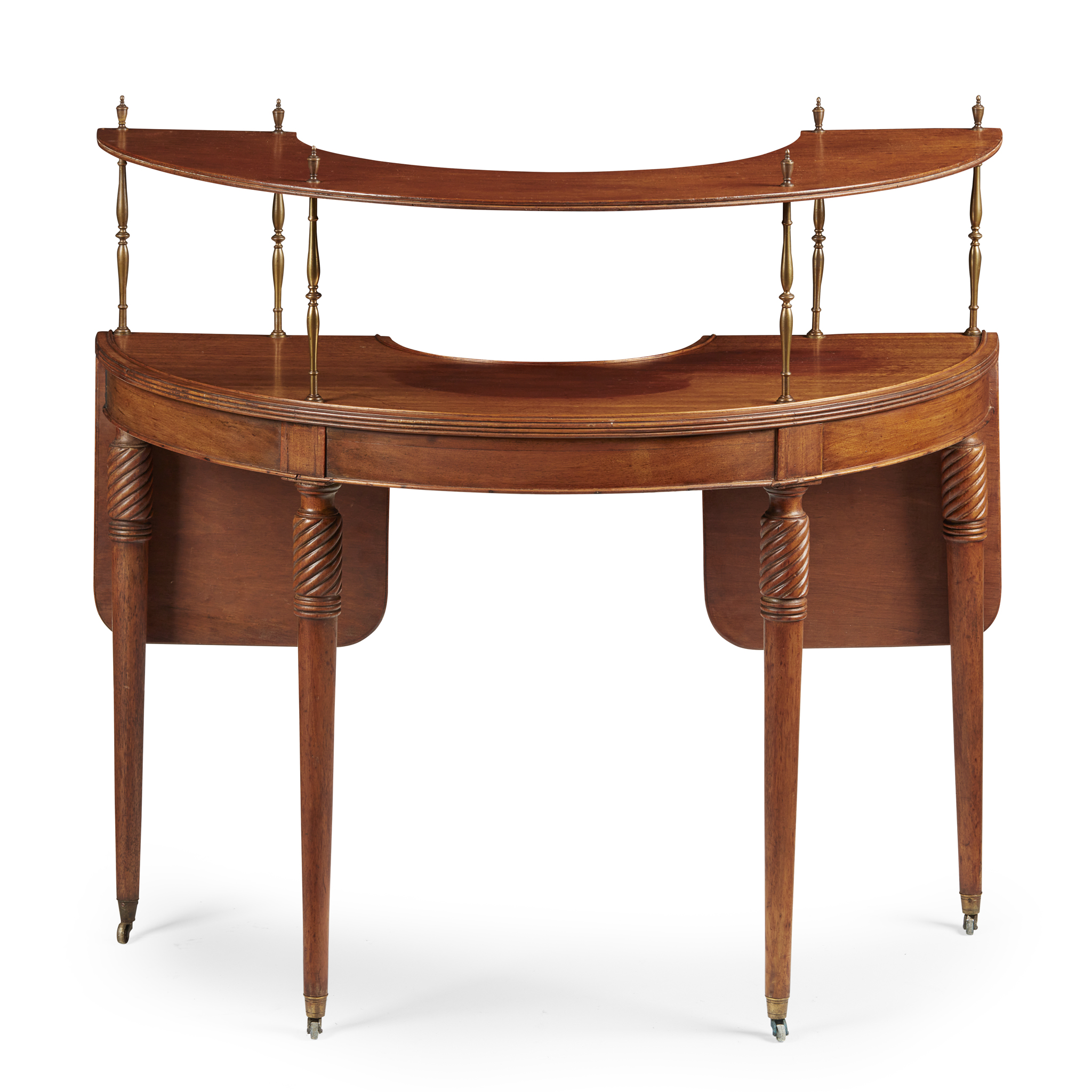 GEORGE III STYLE MAHOGANY HUNT TABLE