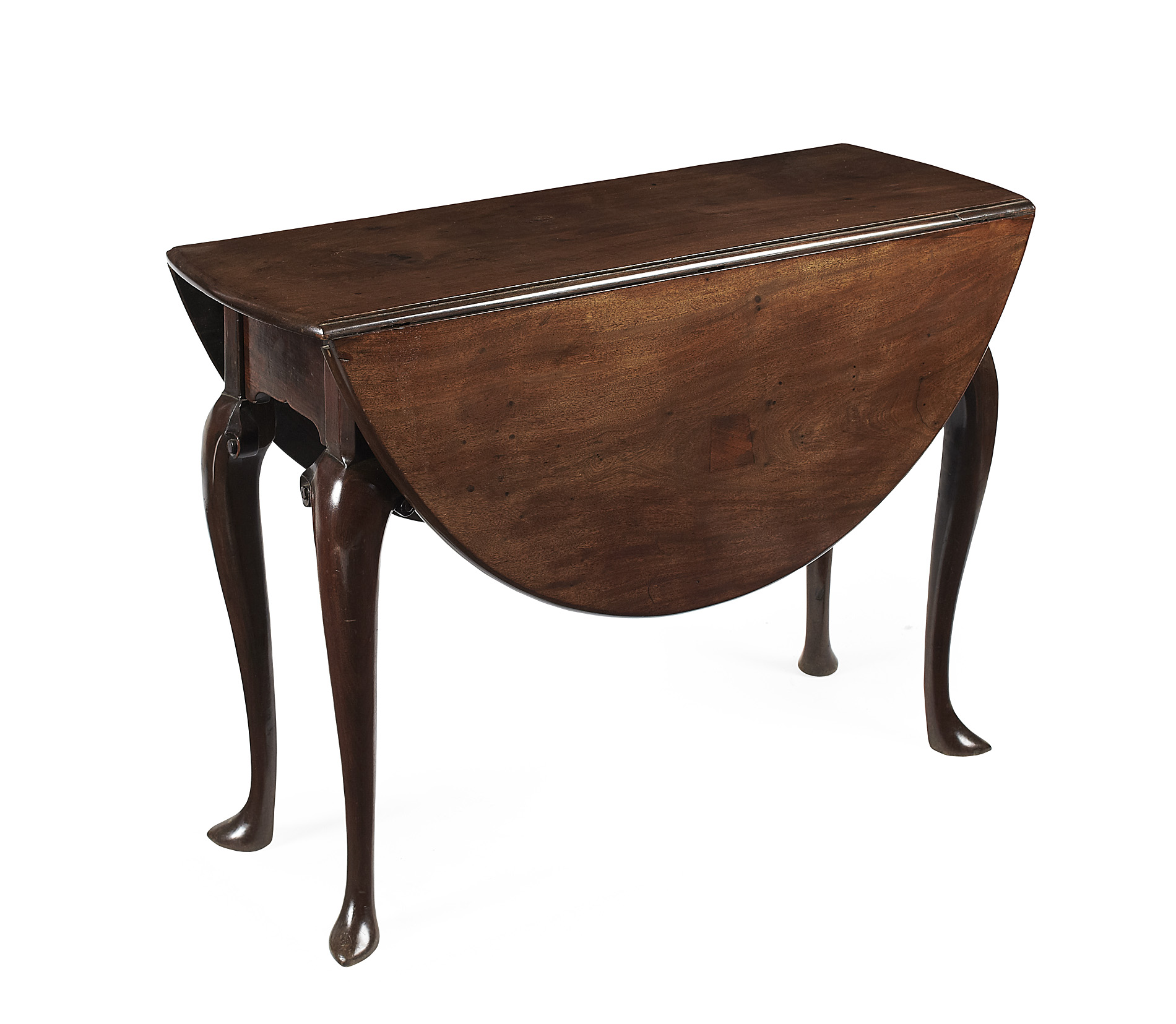 GEORGE II LABURNUM DROP LEAF TABLE