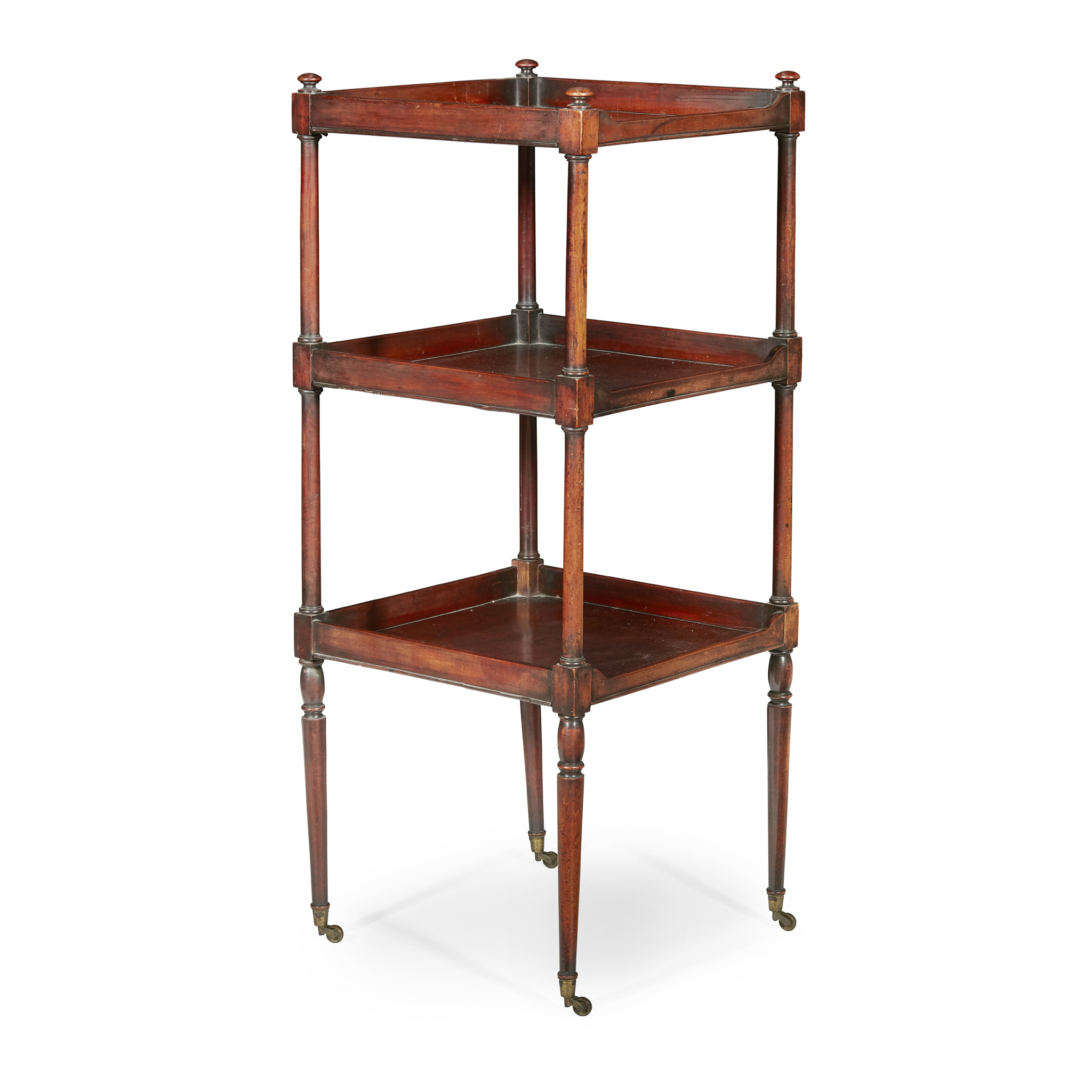 REGENCY MAHOGANY WHATNOT