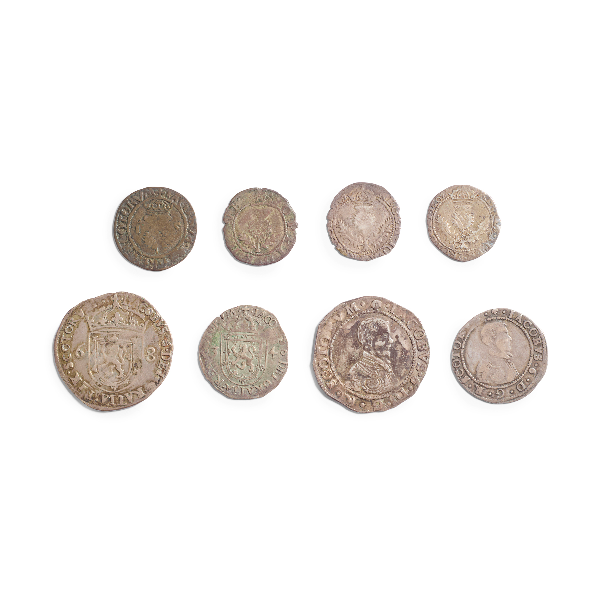 JAMES VI SEVENTH COINAGE 1598 TEN SHILLING