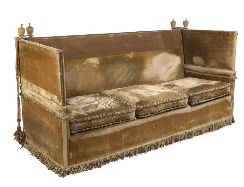 A Victorian period Knole sofa