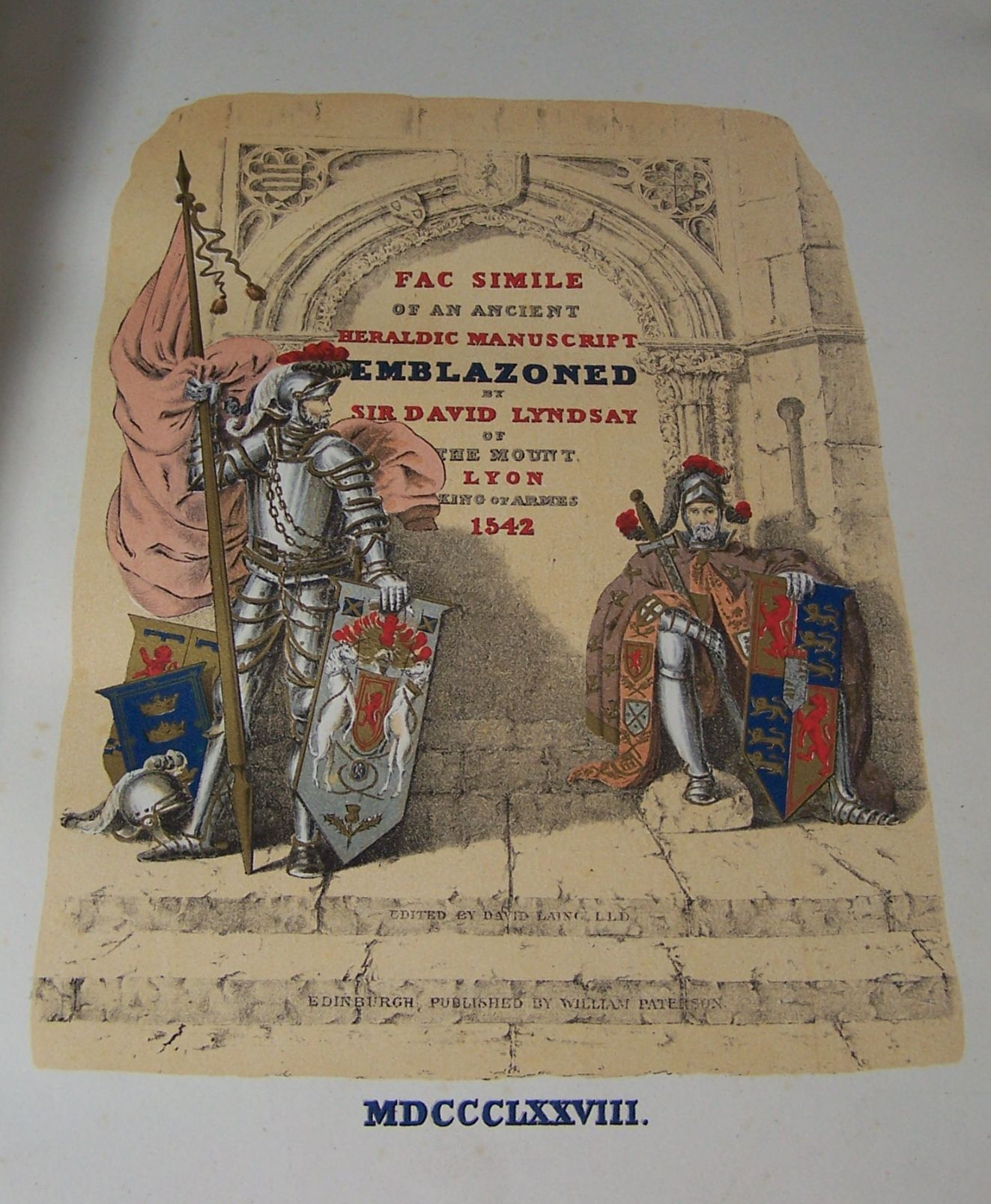 Scottish heraldry--Lyndsay, David