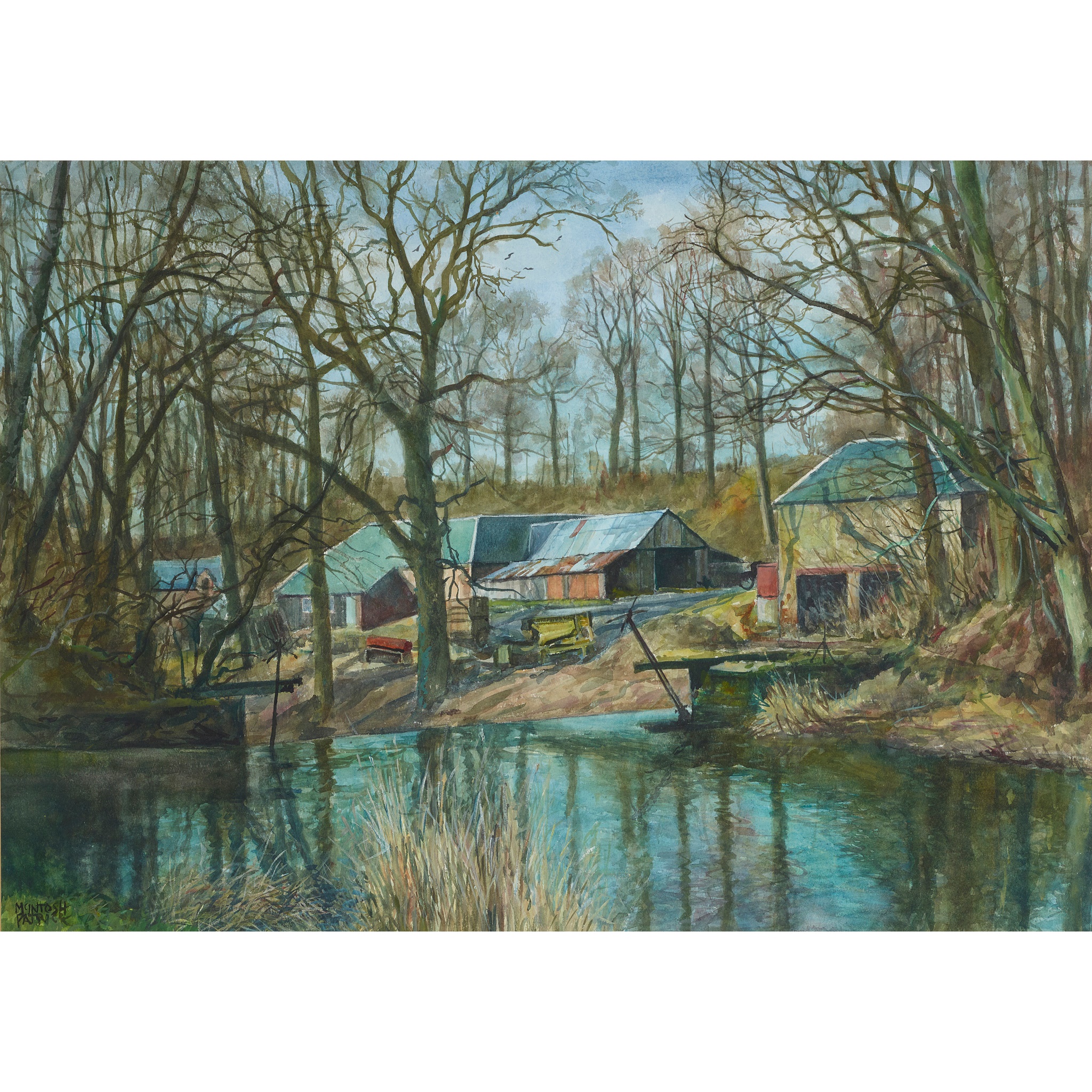 JAMES MCINTOSH PATRICK R.S.A., R.O.I., A.R.E., L.L.D. (SCOTTISH 1907-1998)
