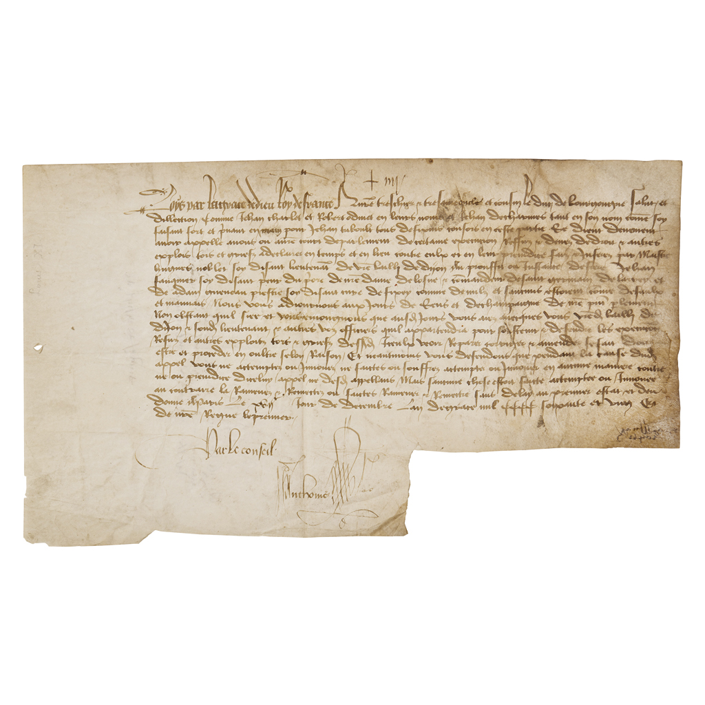 Louis XI, King of France.