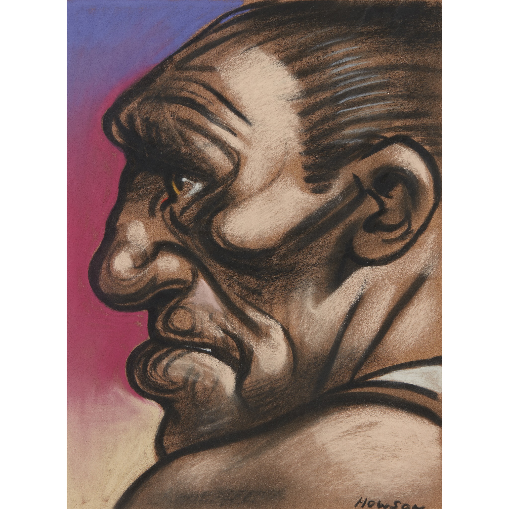 PETER HOWSON O.B.E. (SCOTTISH 1958-)