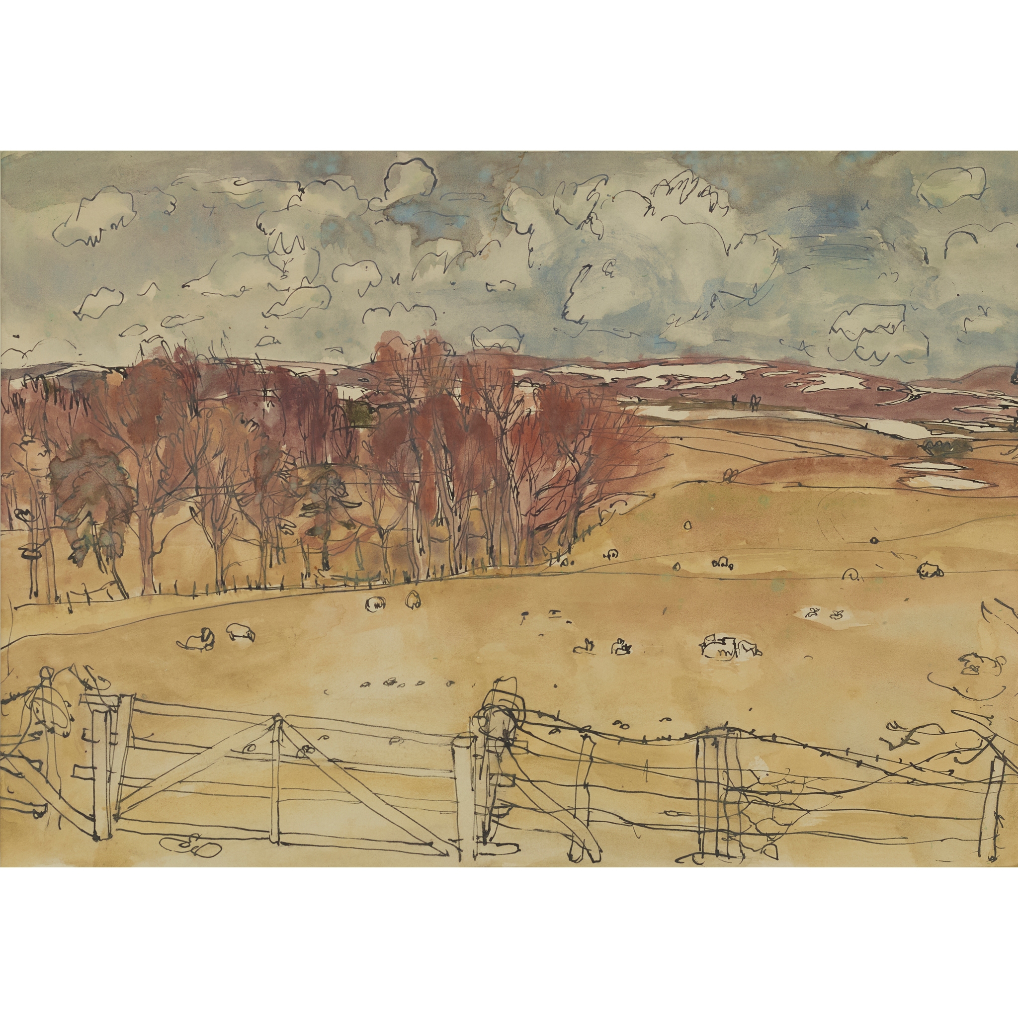 SIR WILLIAM GEORGE GILLIES C.B.E., L.L.D., R.S.A., P.P.R.S.W., R.A. (SCOTTISH 1898-1973)