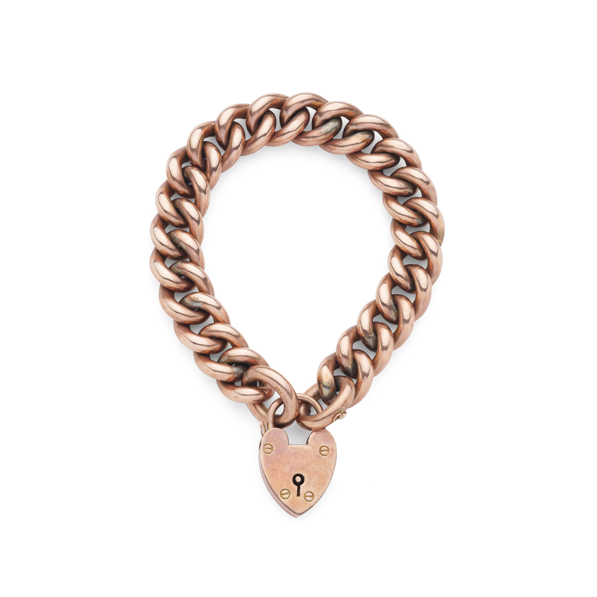 A curb-link bracelet