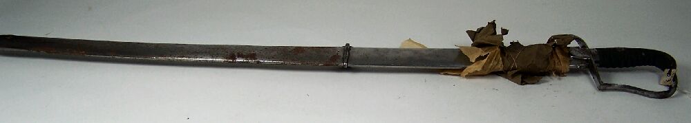 A British light cavalry officer's sabre