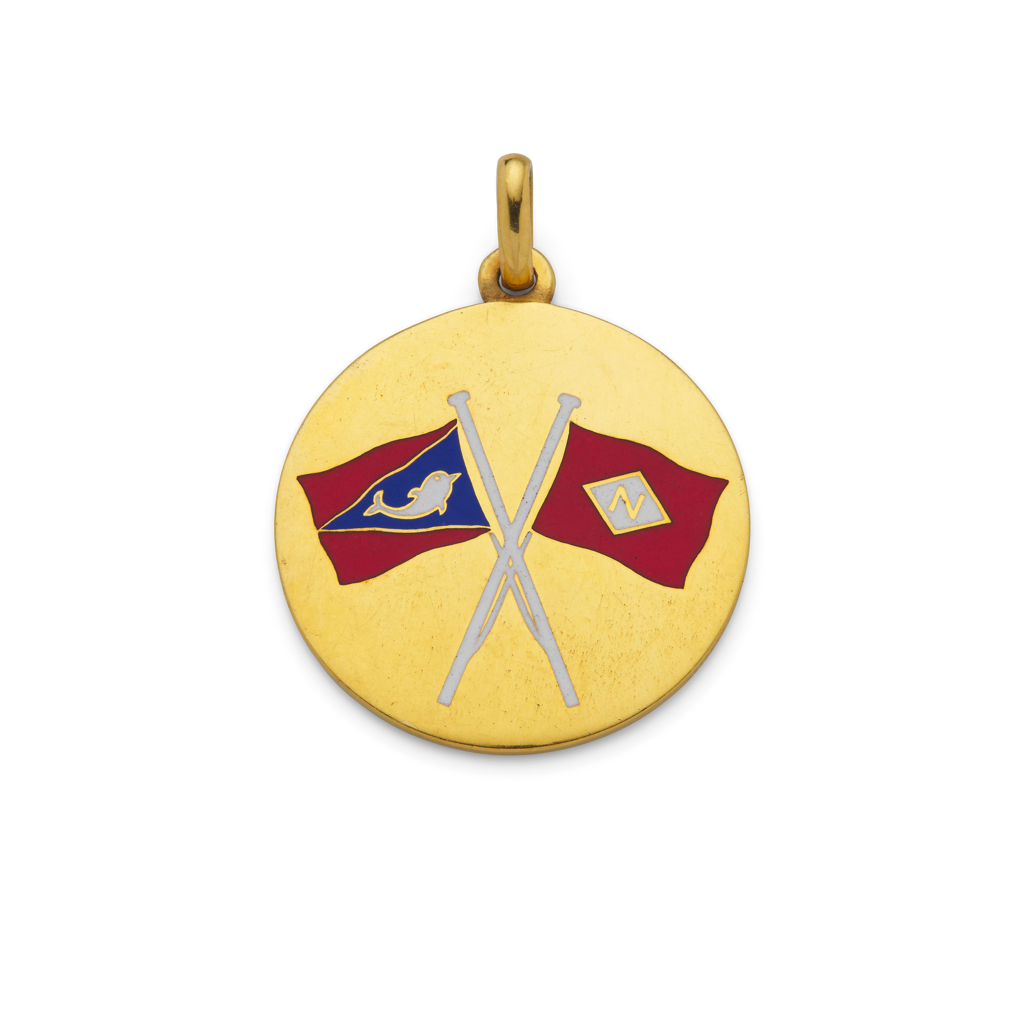 A nautical flag pendant, circa 1960
