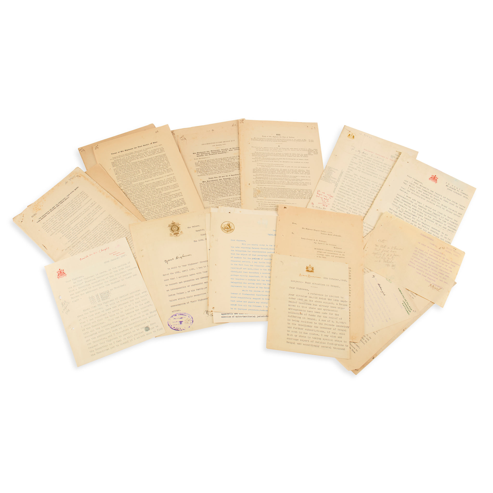 India - Chamber of Princes (Narendra Mandal)