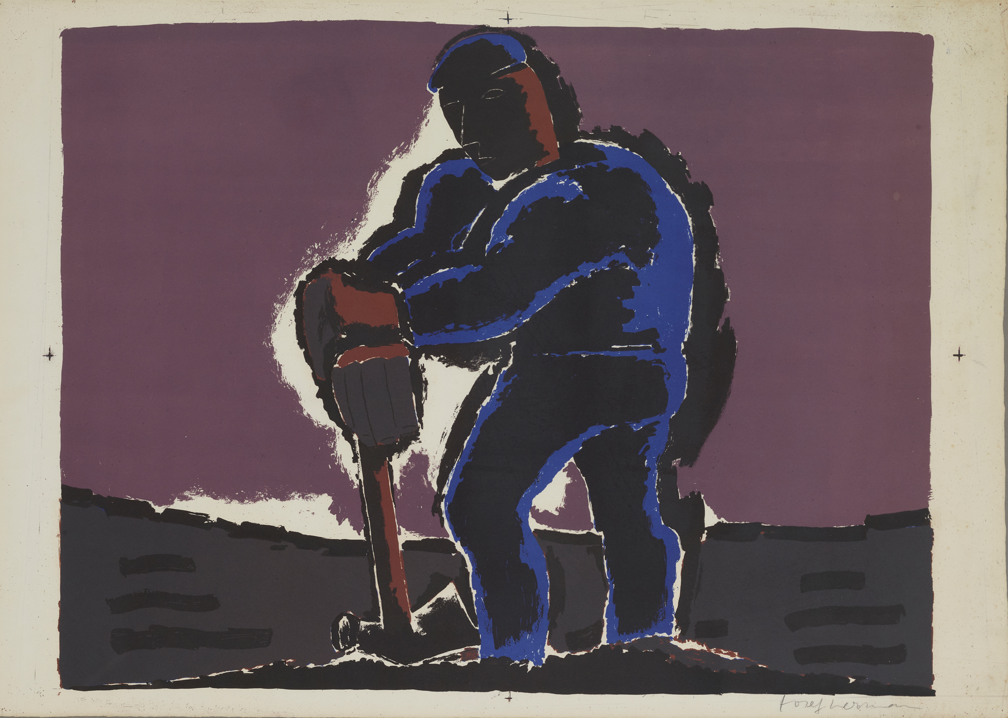 JOSEF HERMAN O.B.E., R.A. (POLISH/BRITISH 1911-2000)
