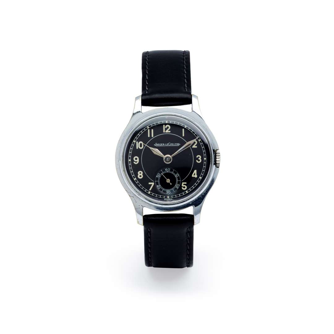 Past auction Jaeger LeCoultre a military style wrist watch 7 June 2023