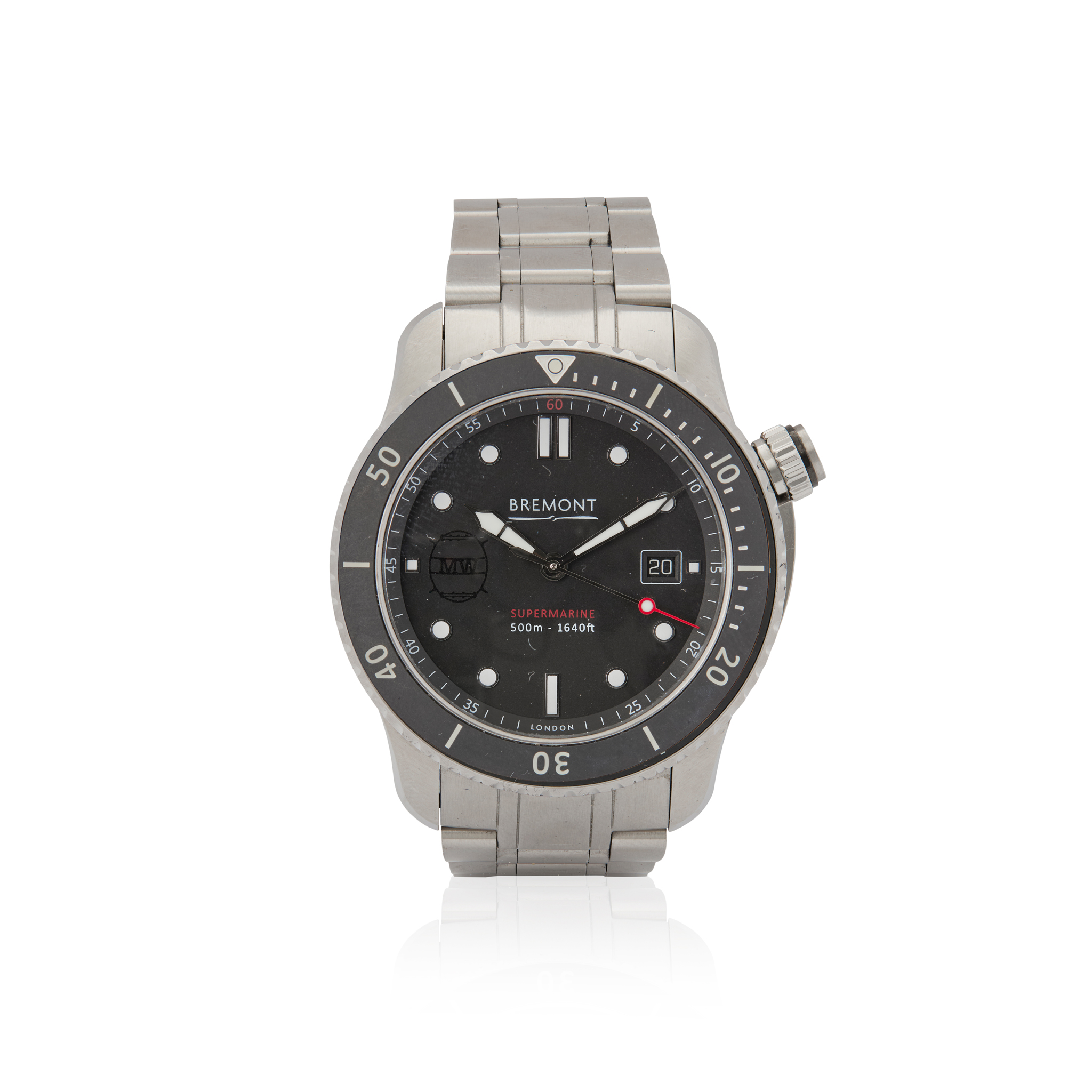Bremont, London. A rare stainless steel limited edition automatic wristwatch