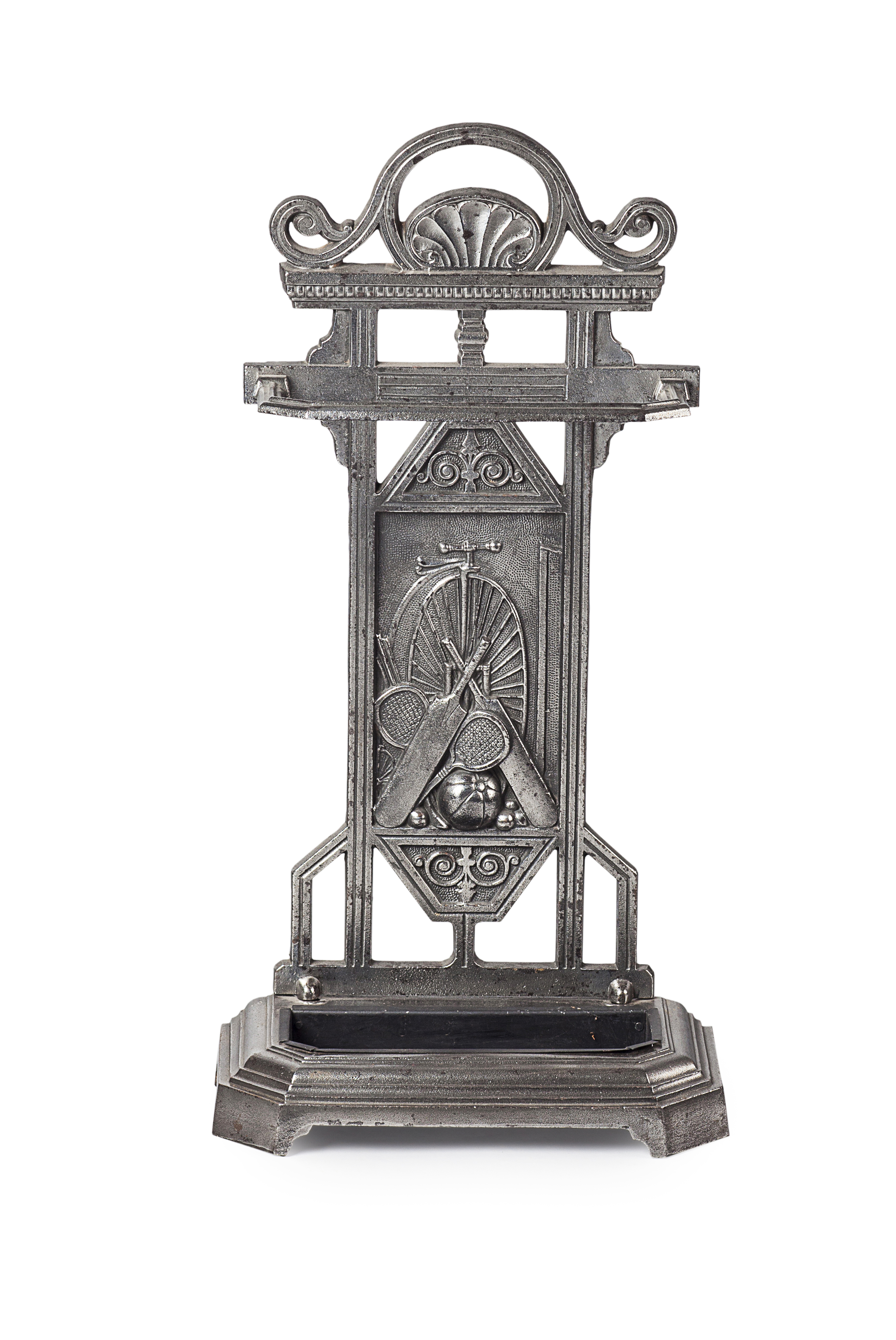 CAST IRON STICK STAND OF CRICKETING INTEREST