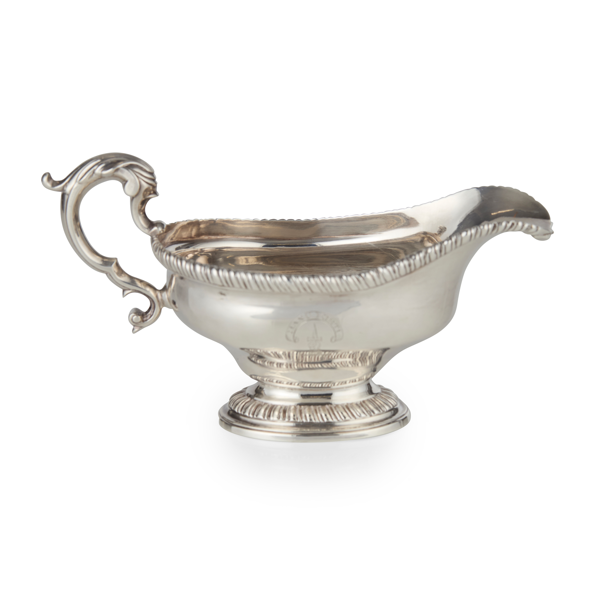 A GEORGE III SAUCEBOAT