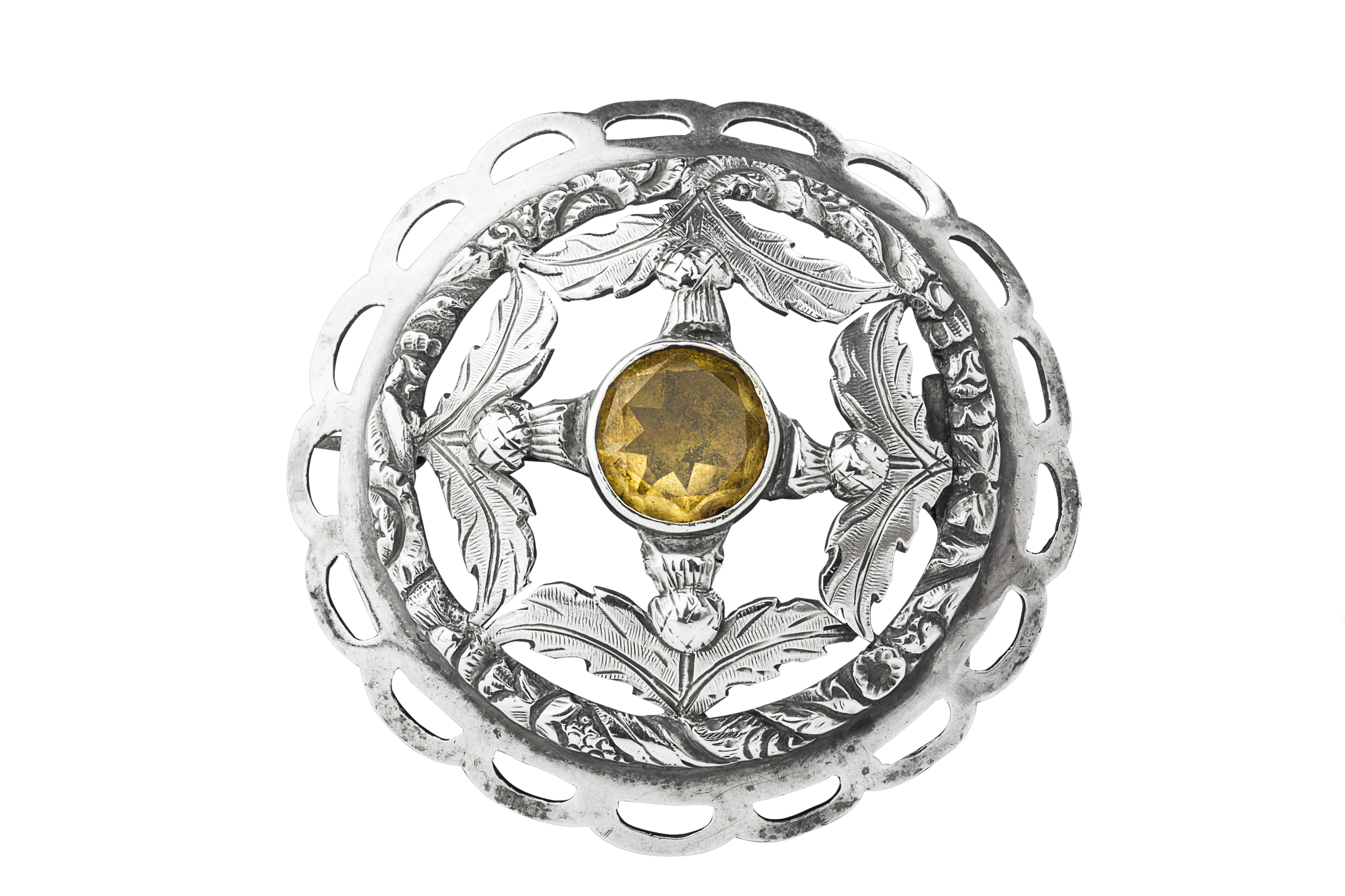 Inverness - a Scottish provincial plaid brooch