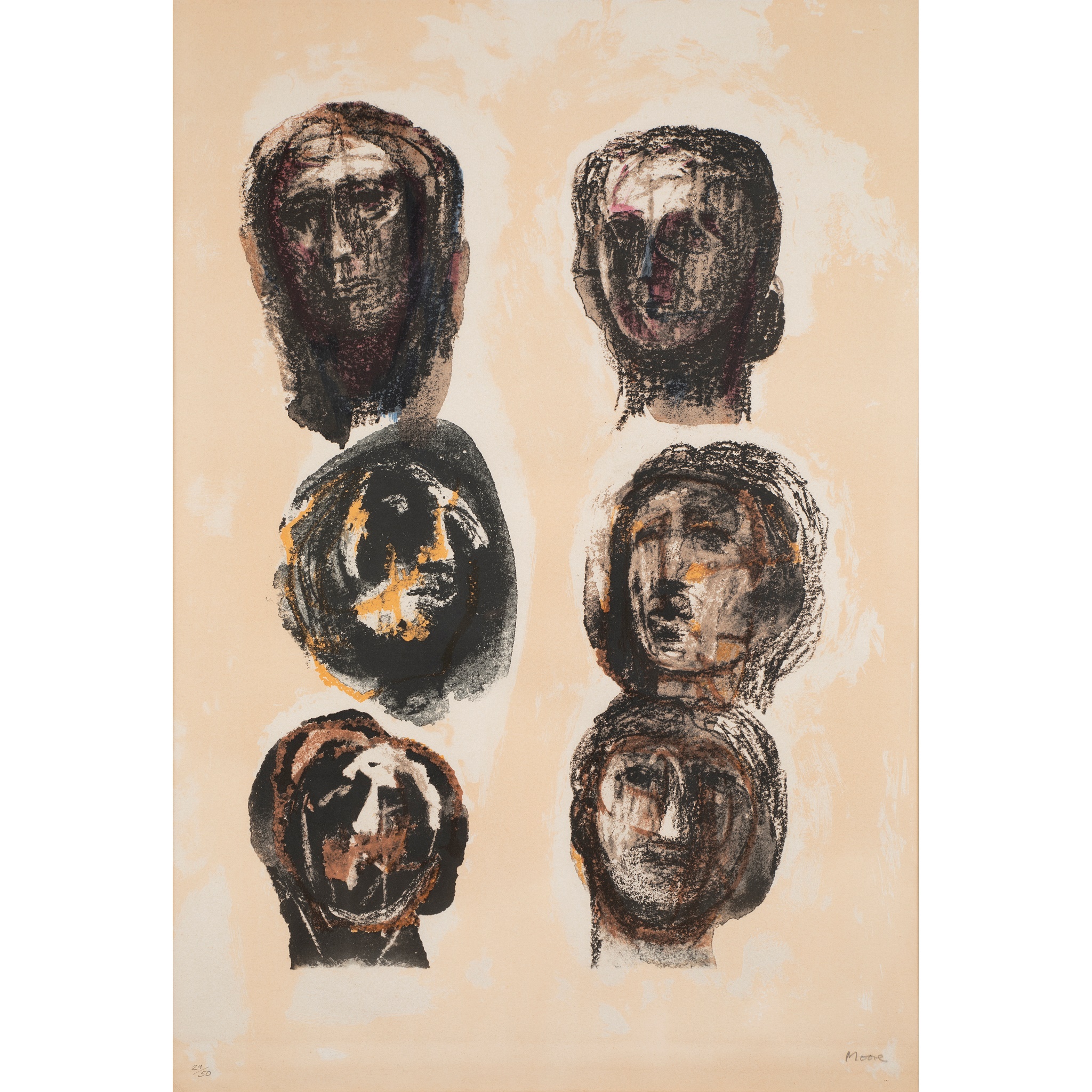 Henry Moore O.M.,C.H (British 1898-1986)