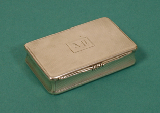 A William IV snuff box