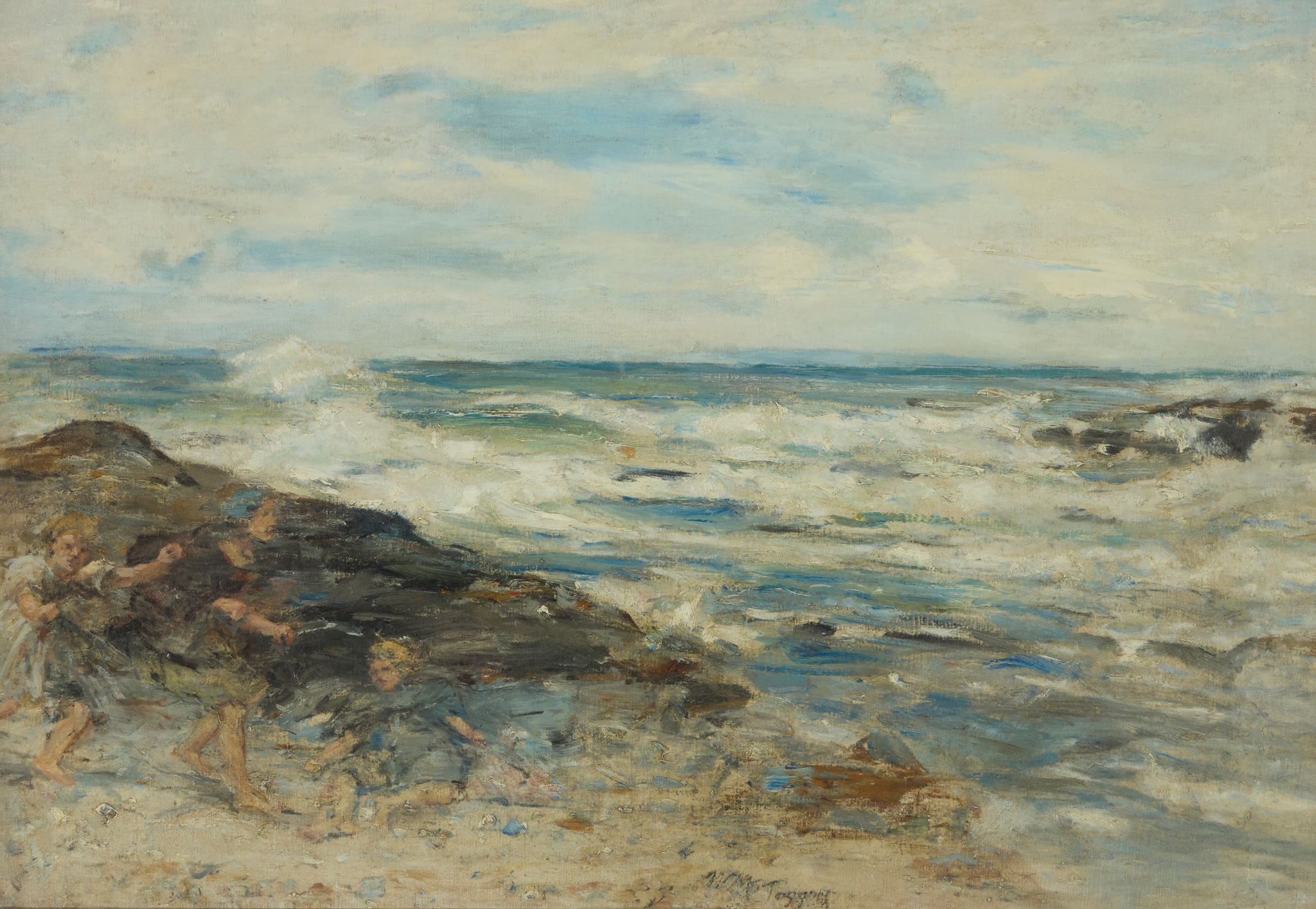 WILLIAM MCTAGGART R.S.A., R.S.W. (SCOTTISH 1835-1910)